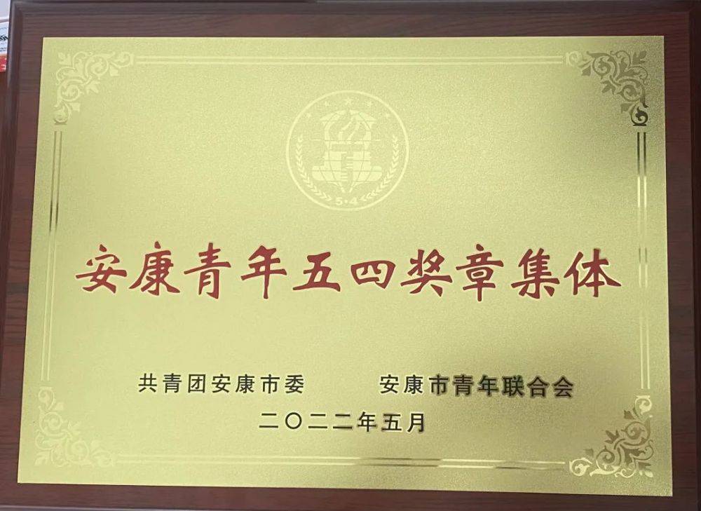 平利县人民检察院荣获“安康青年五四奖章集体”称号(图1)