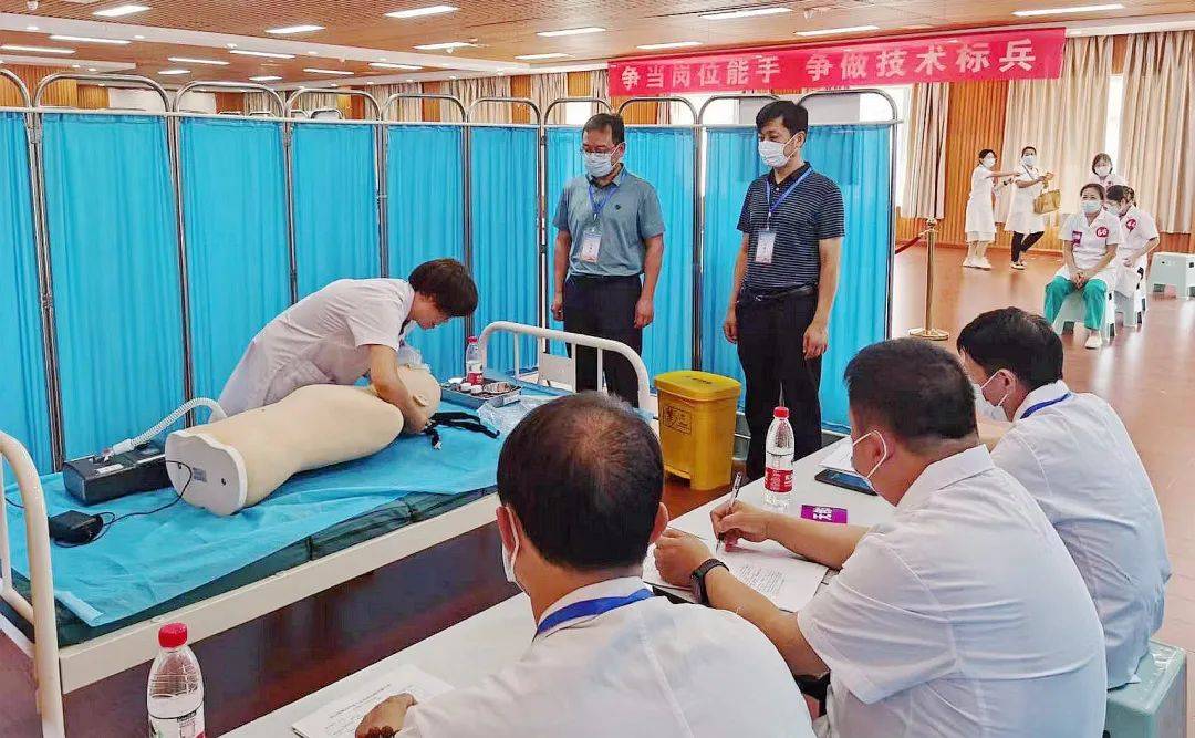 邯郸市呼吸专业执业医师技能大赛举办(图2)