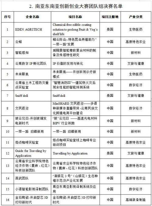 首届云南国际创新创业大赛初赛精彩回顾及决赛名单公布(图6)