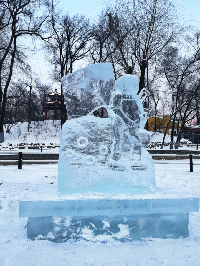 勇夺一等奖 | 哈尔滨华德学院再次闪耀第二十届黑龙江省大学生冰雕艺术设计创作大赛(图12)