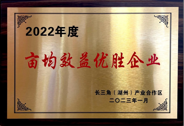 祖名获评2022年度长三角（湖州）产业合作区两大荣誉称号(图4)