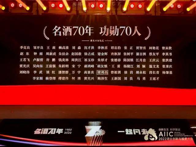 致敬时代礼赞匠心｜集团公司董事长张正等3人喜获“名酒70年功勋70人”荣誉称号(图6)