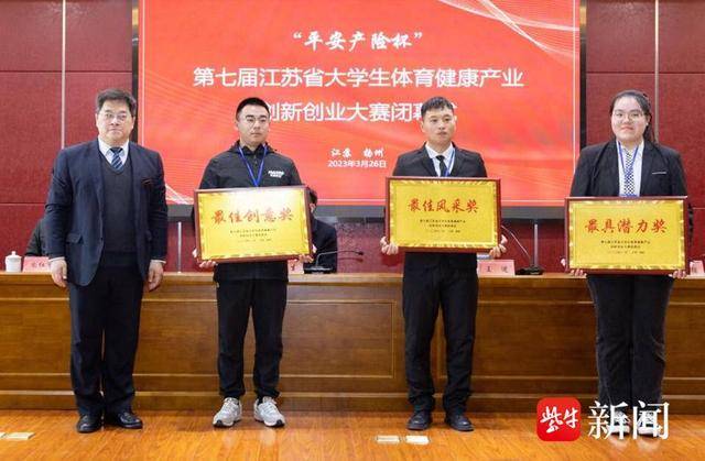 江苏省大学生体育健康产业创新创业大赛在扬州举行，南体扬大两项目获特等奖(图4)
