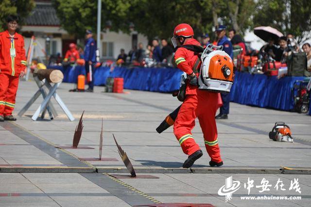 安徽举办全省应急行业职业技能大赛暨第一届森林防灭火技能竞赛(图3)