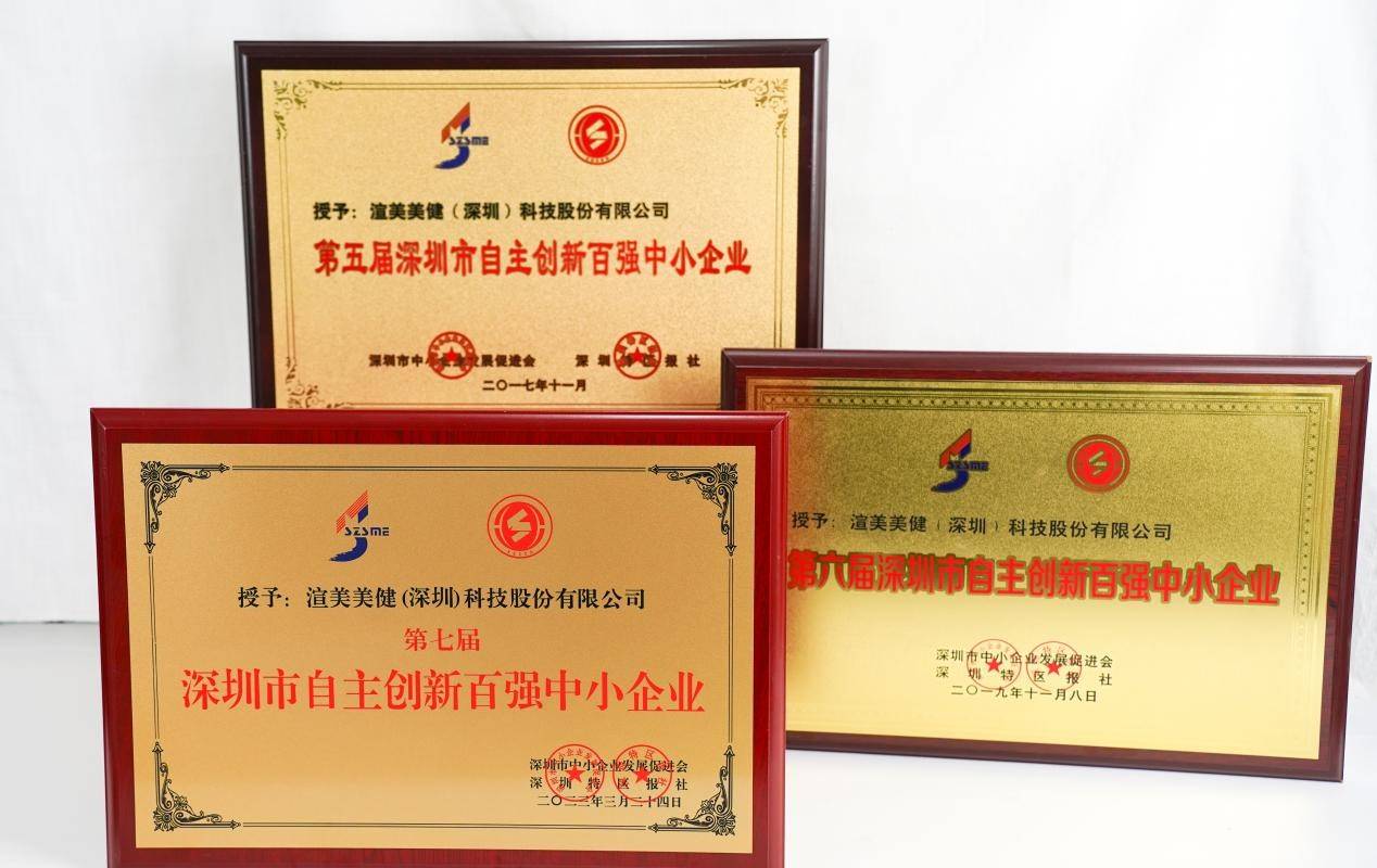 渲美连续三届荣获“深圳市自主创新百强中小企业”光荣称号！(图3)