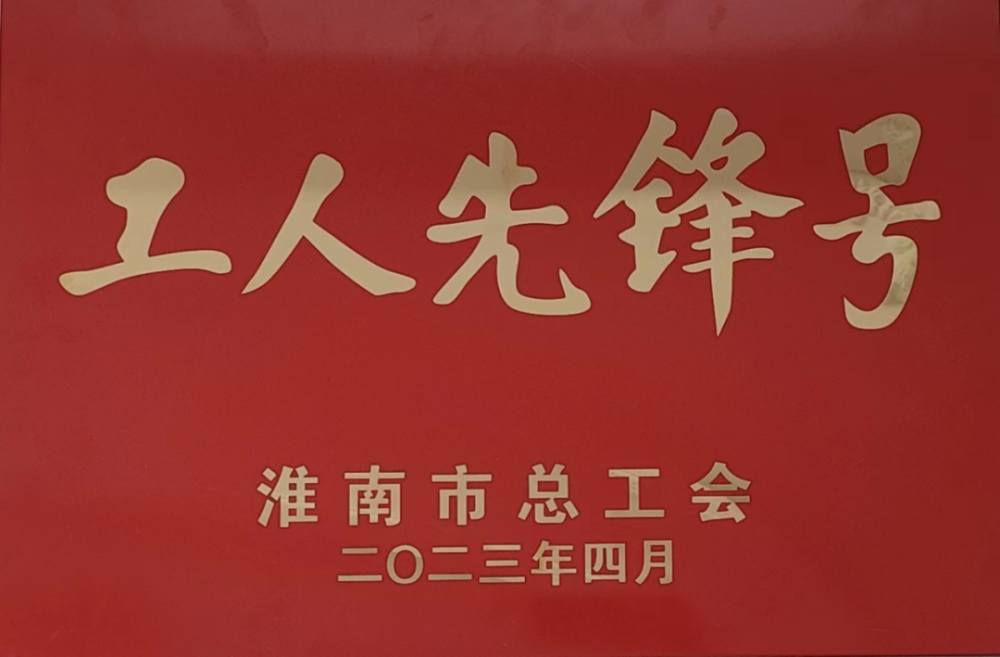 中安楚邦建设集团荣获淮南市“工人先锋号”荣誉称号(图4)