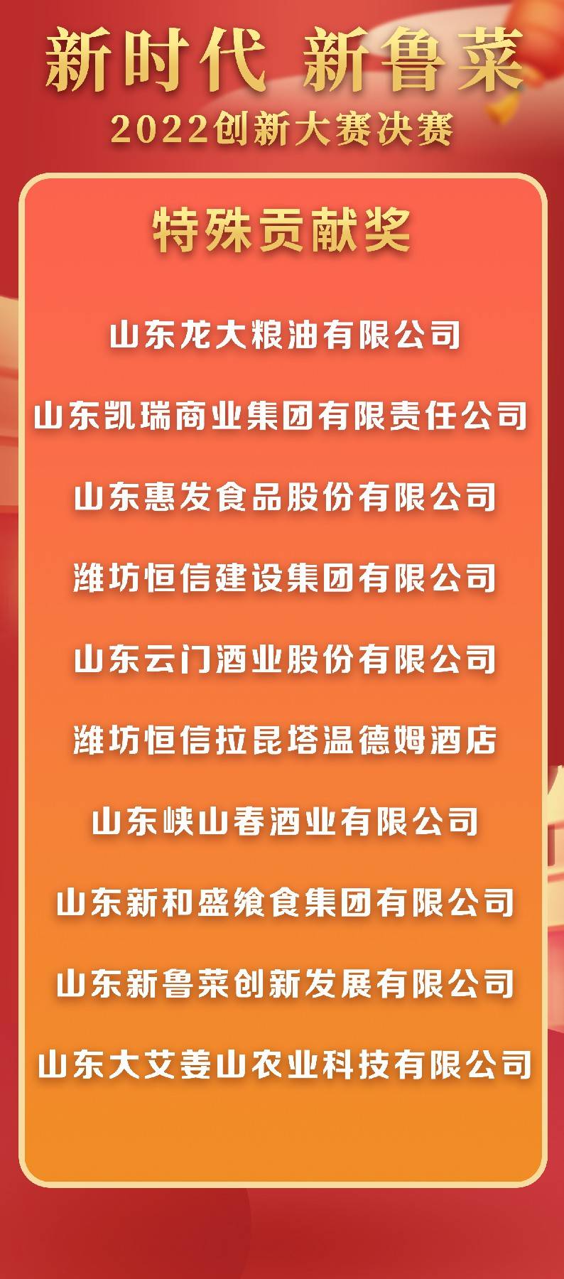 大奖揭晓！“新时代 新鲁菜”2022创新大赛**结束(图16)