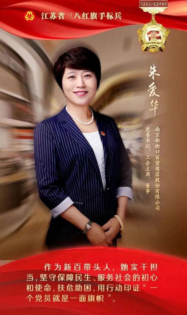 她们，荣获2022年度“江苏省三八红旗手标兵”称号(图1)
