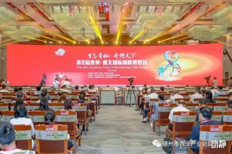 山东省辣椒协会会长谭英潮荣获“贵州省辣椒文化传播大使”荣誉称号(图1)