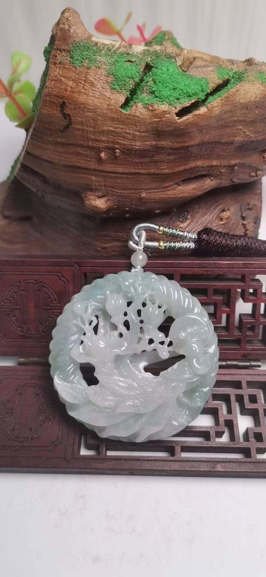 凤戏牡丹604013