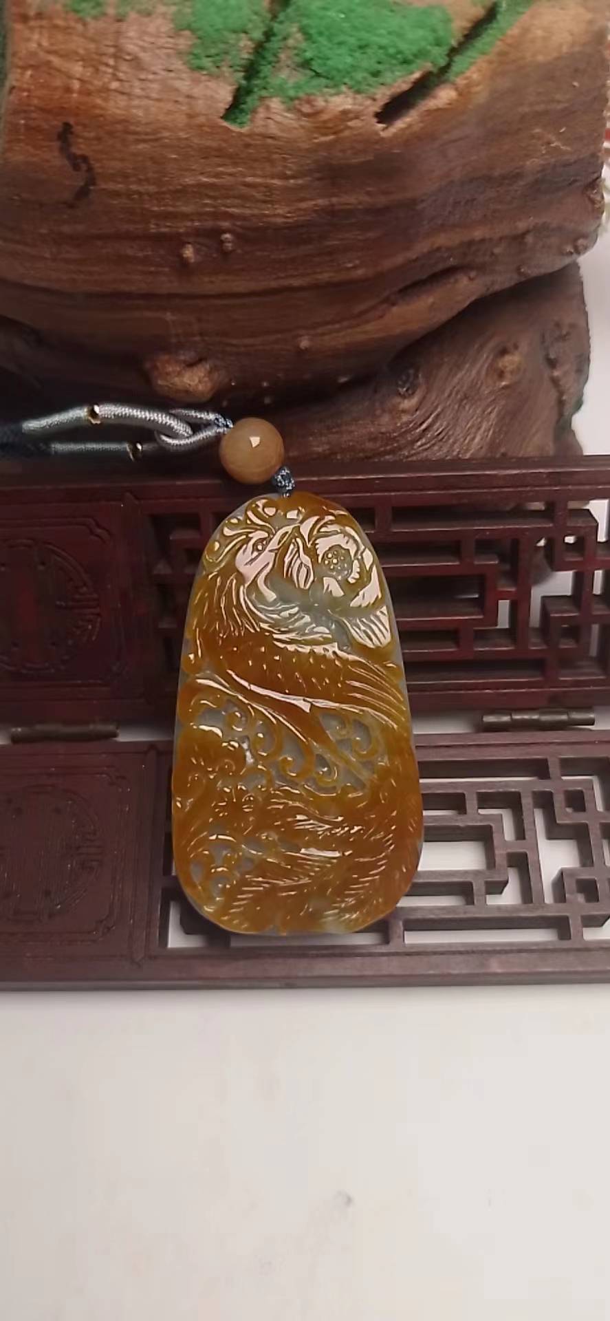 凤穿牡丹607011