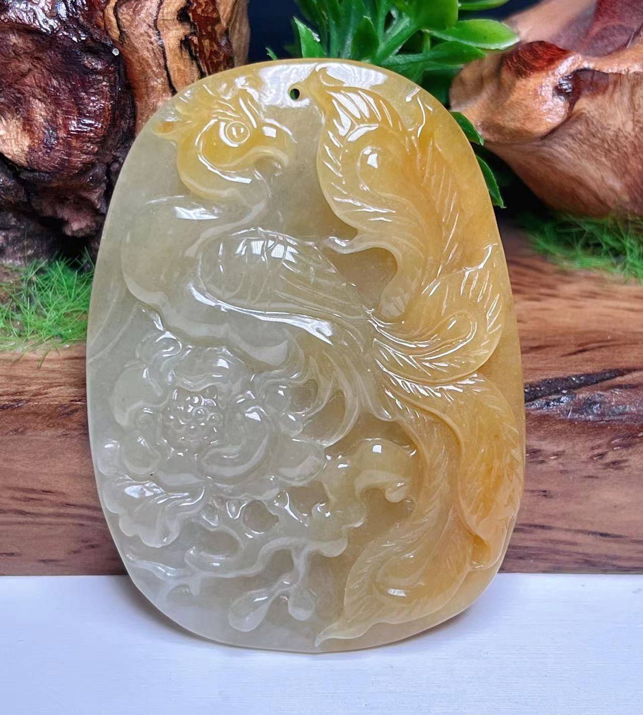 凤戏牡丹