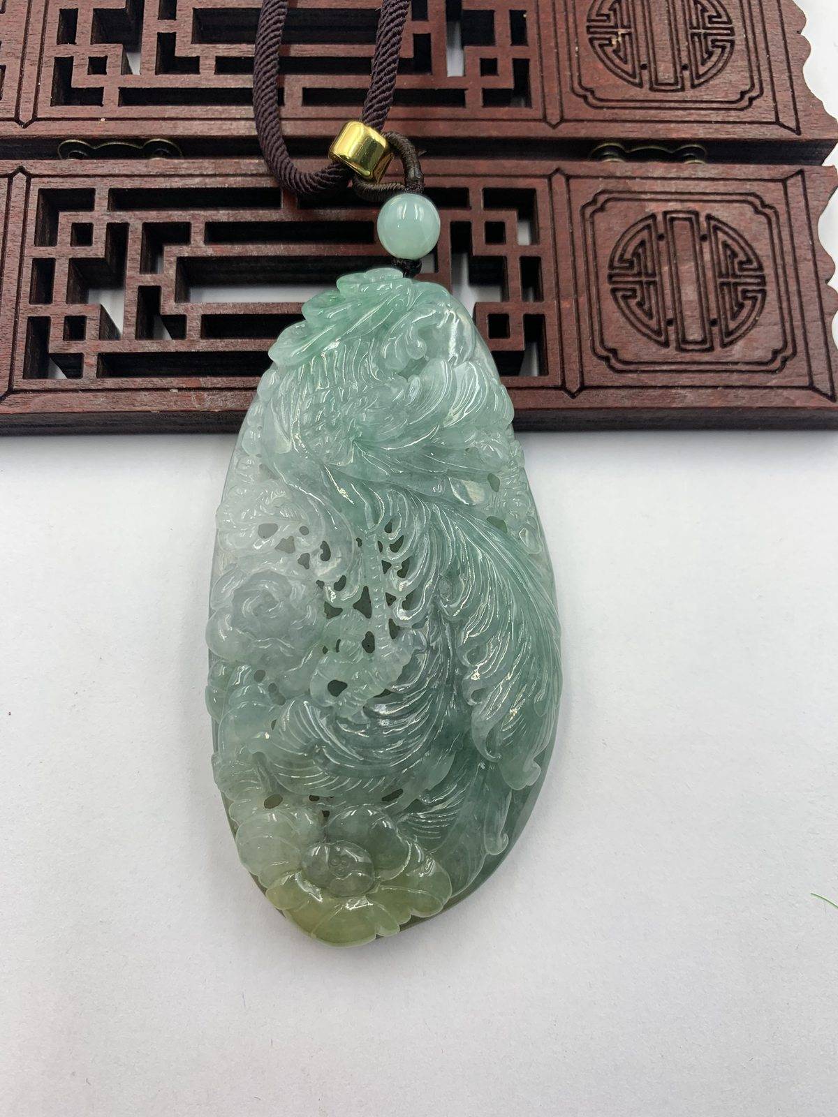 凤戏牡丹