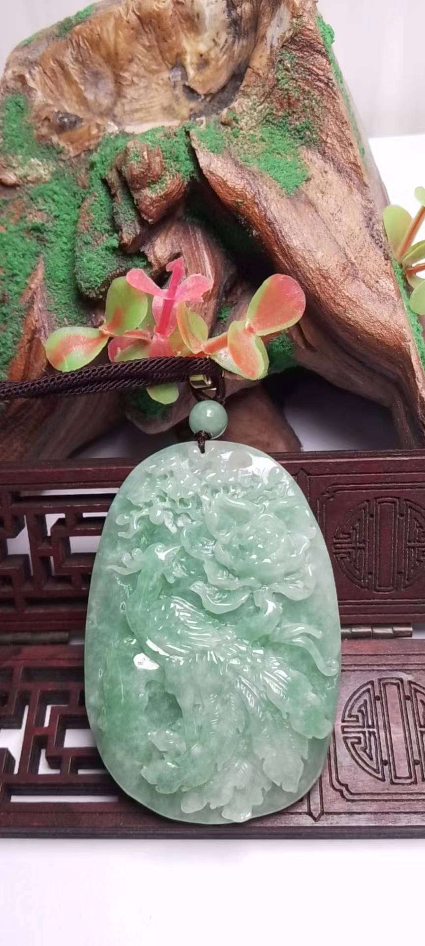 凤戏牡丹
