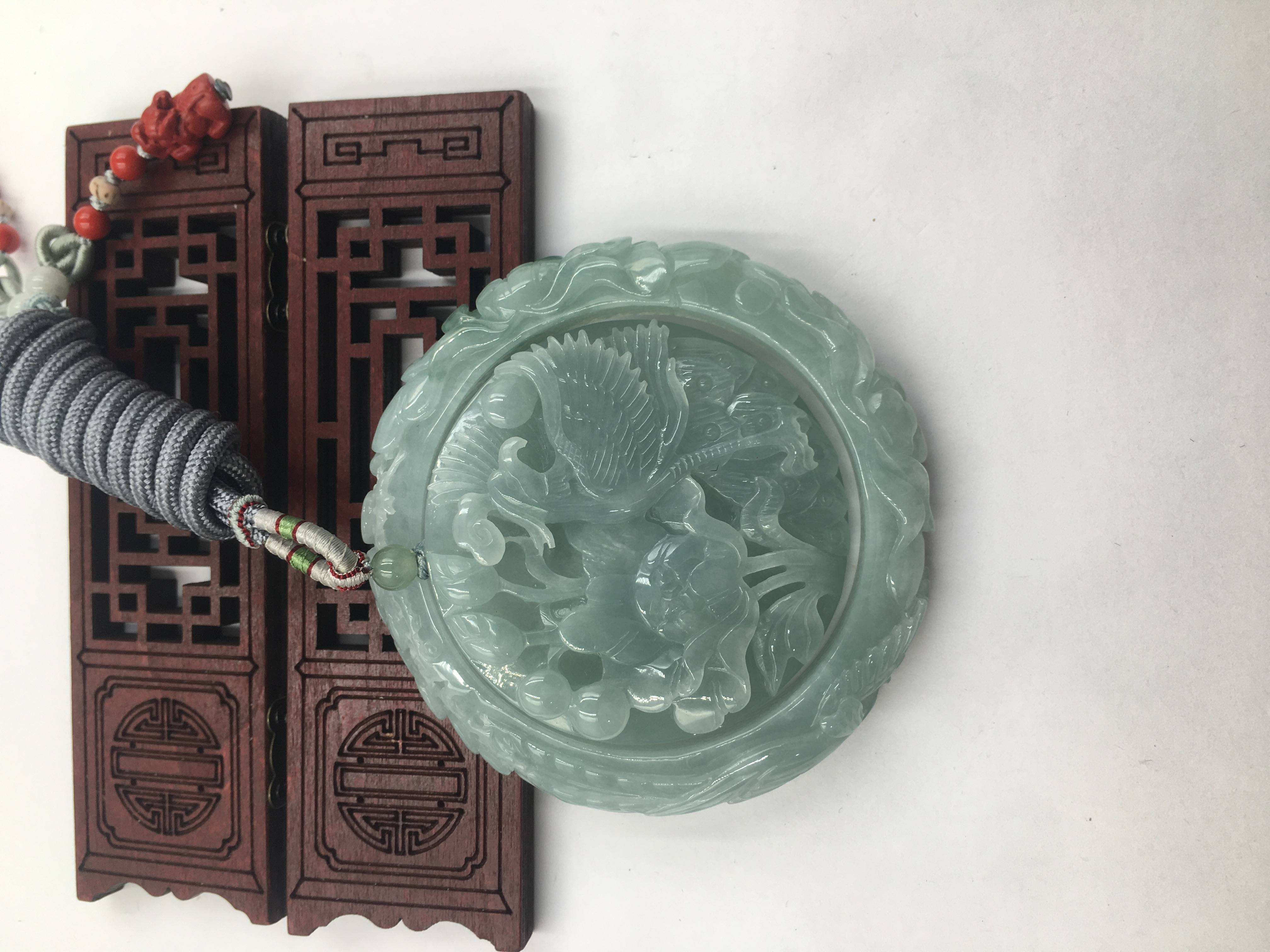 凤戏牡丹
