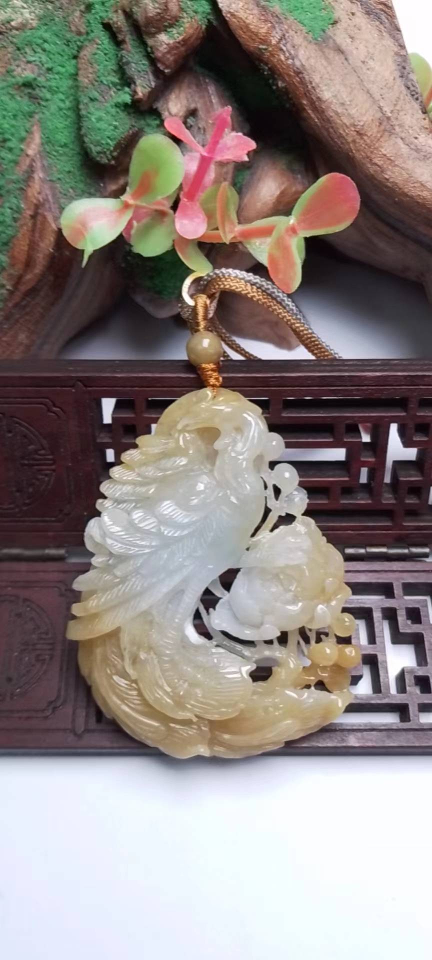 凤戏牡丹
