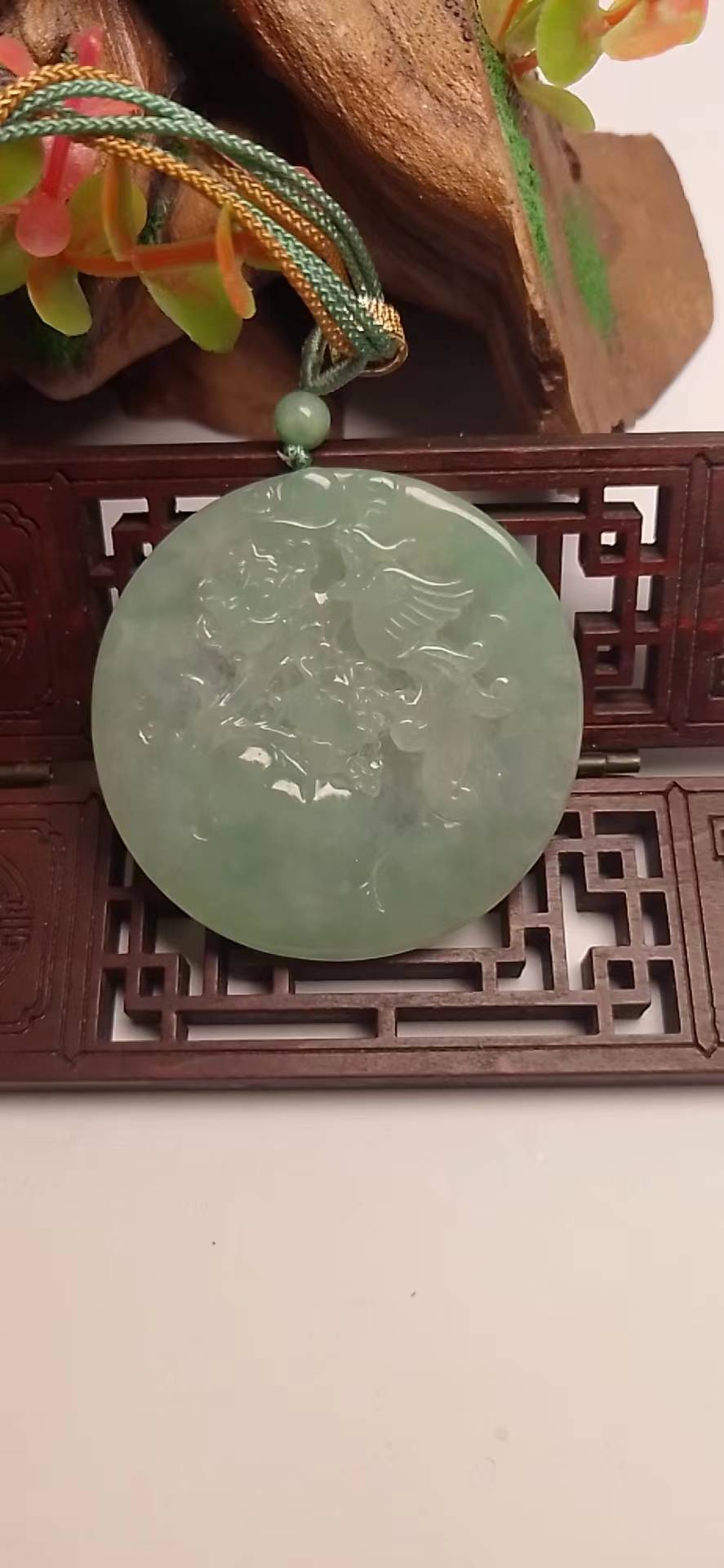 凤穿牡丹