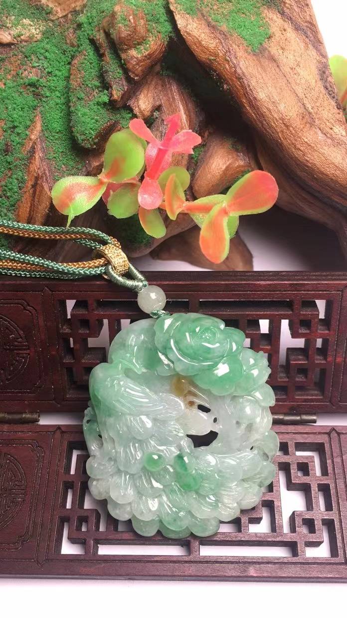 凤戏牡丹