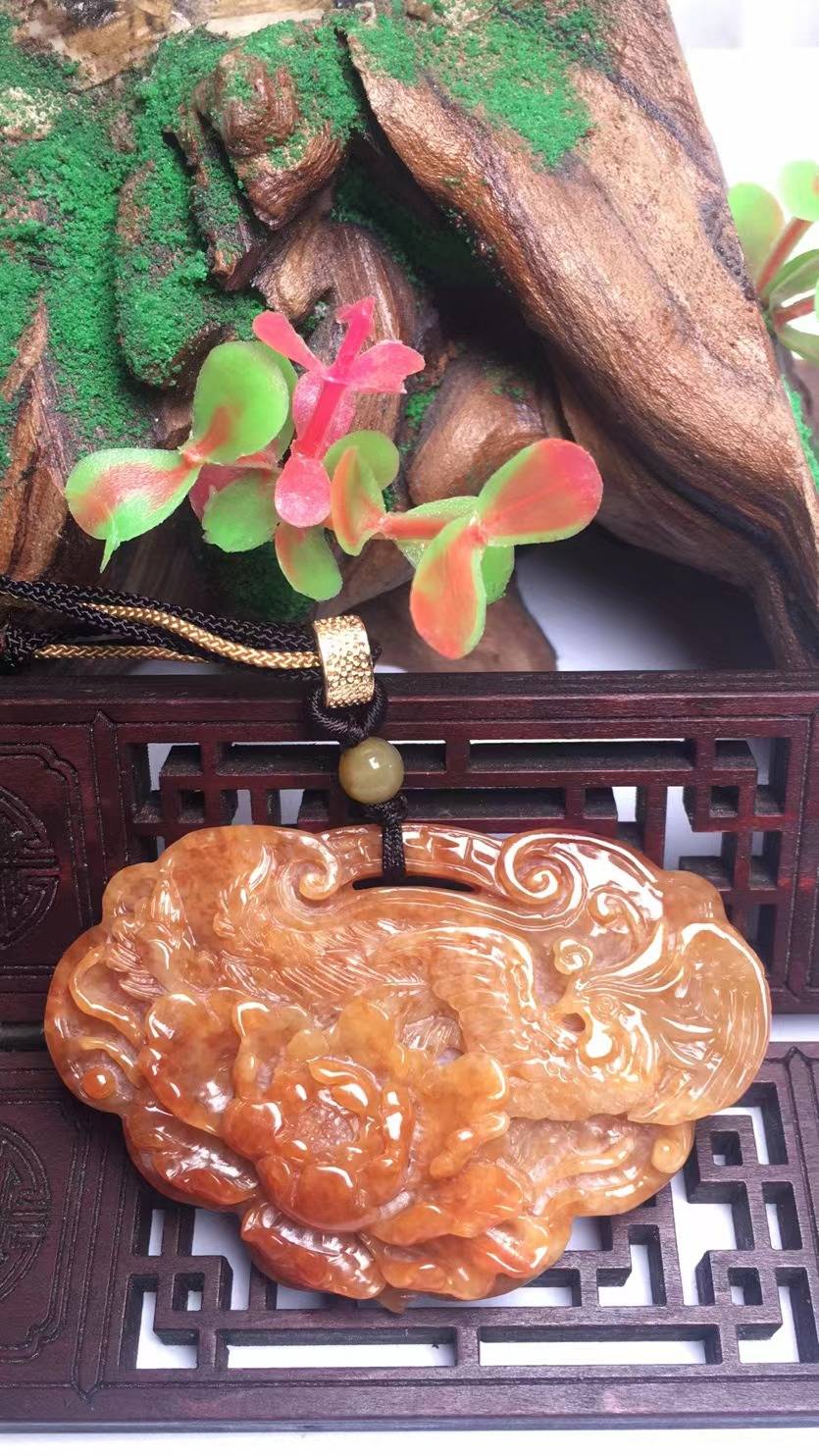 凤穿牡丹