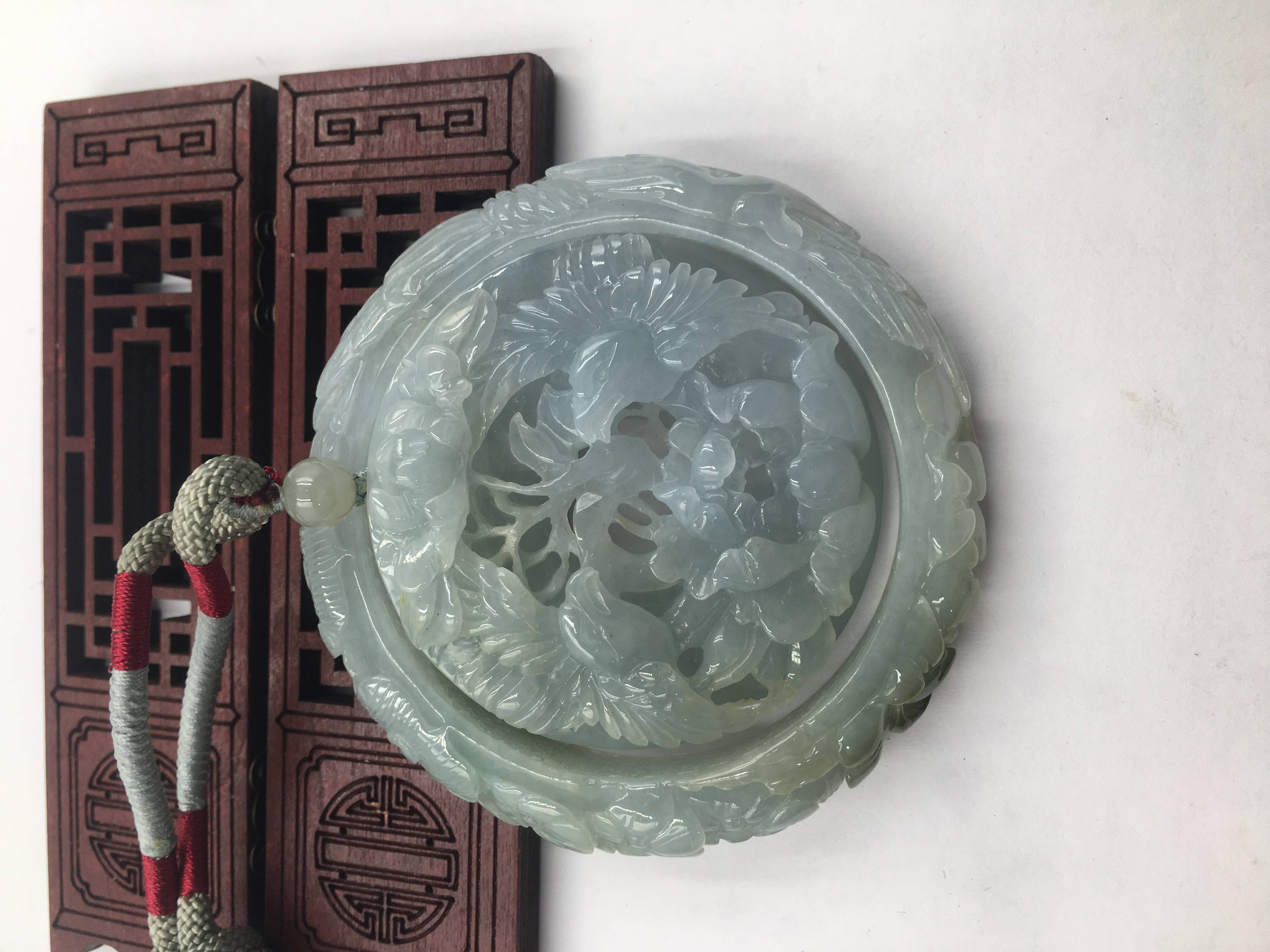 凤戏牡丹