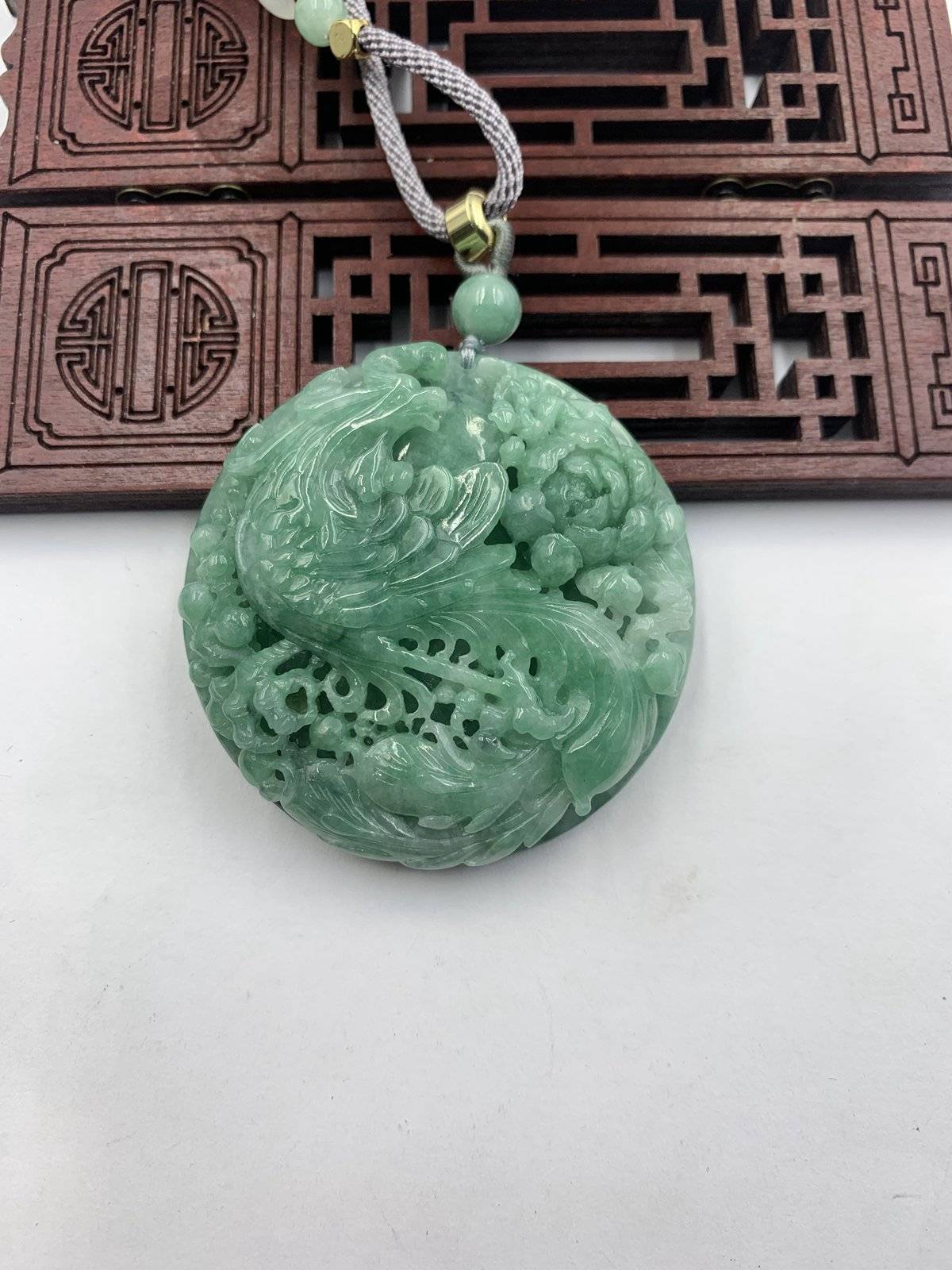凤戏牡丹