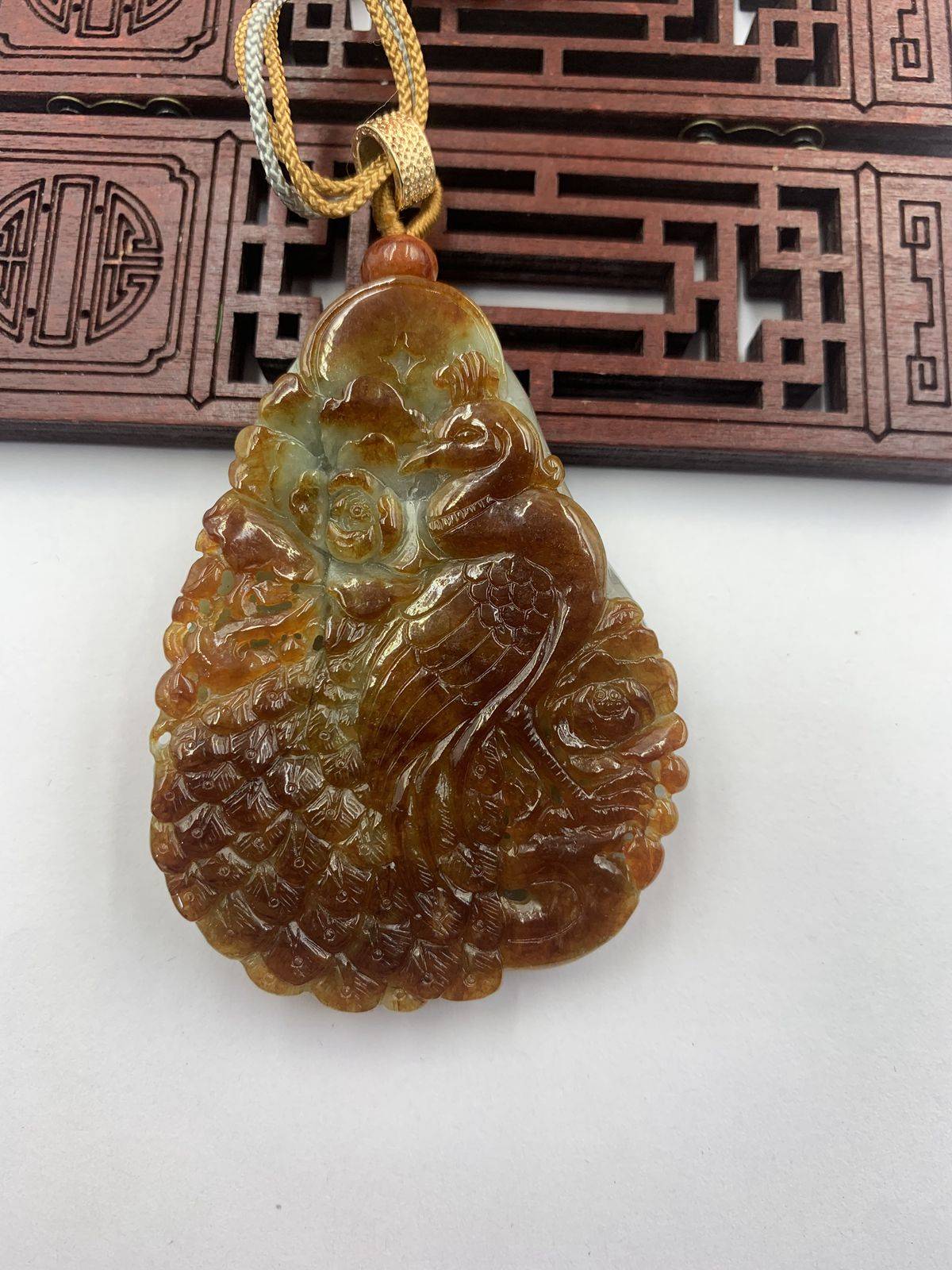 凤戏牡丹