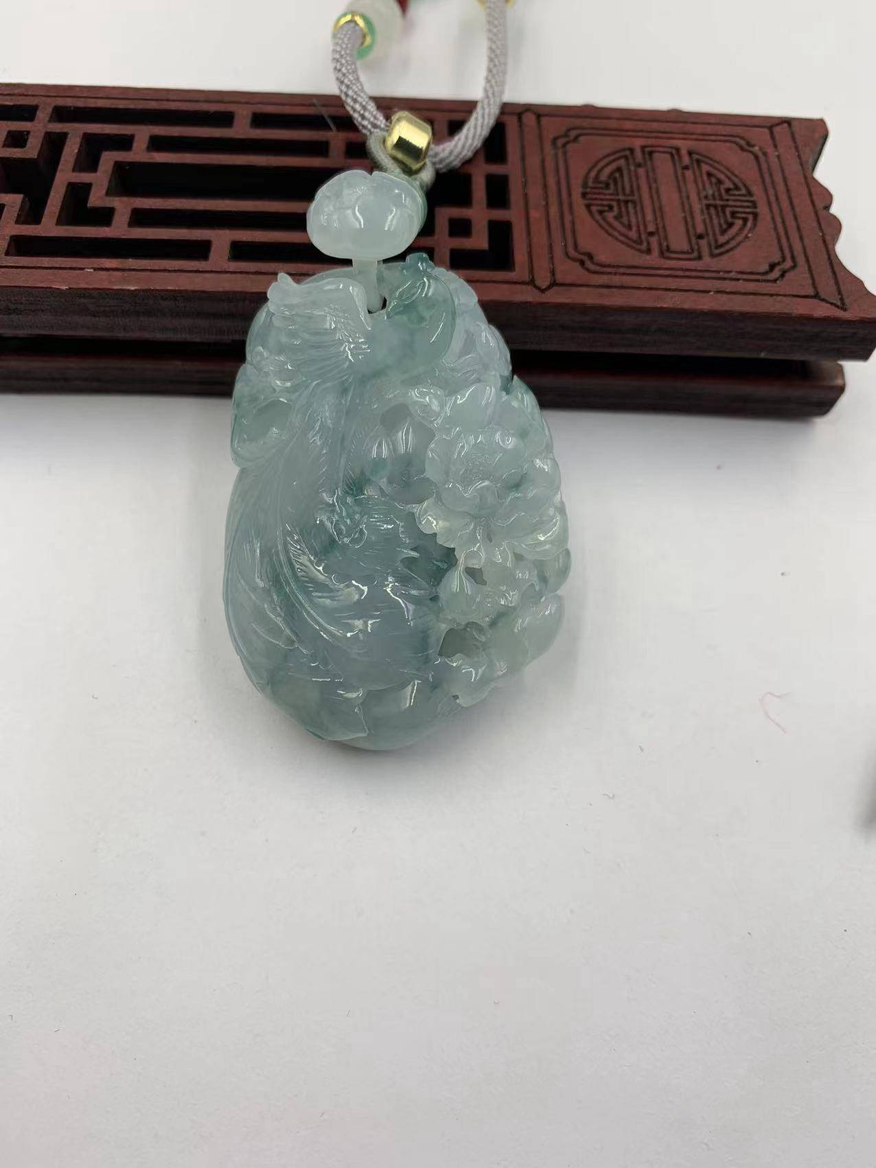 凤戏牡丹