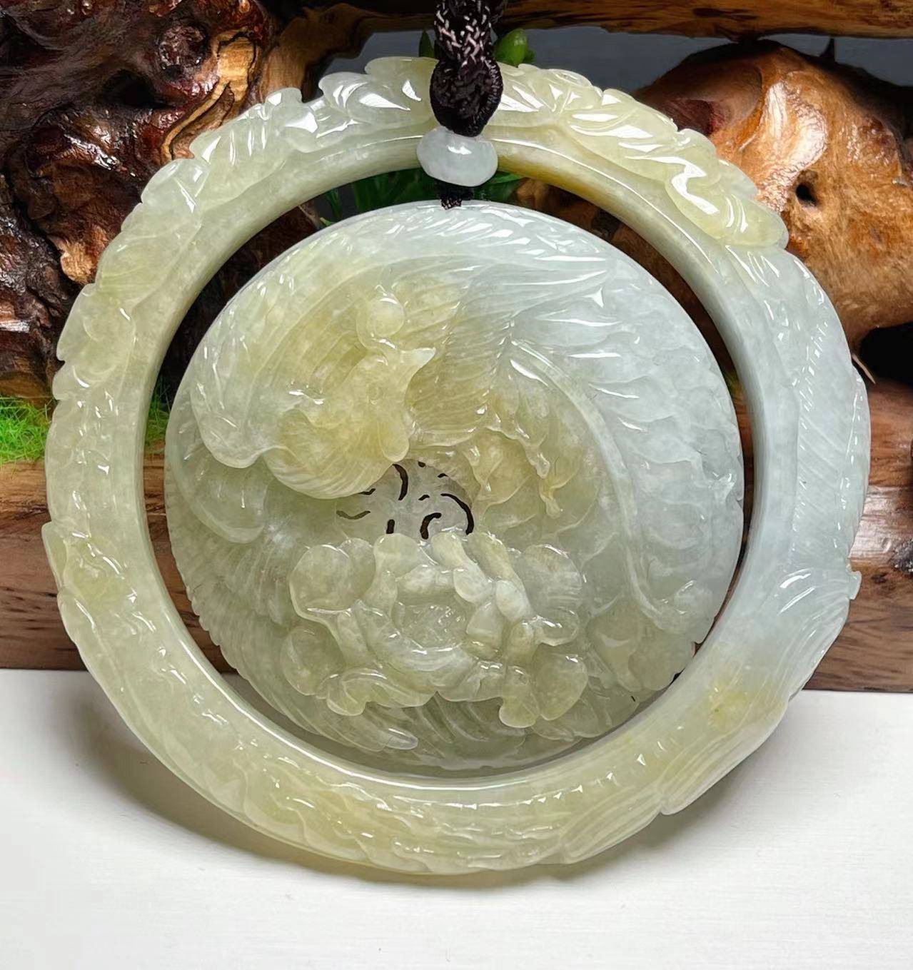 凤戏牡丹