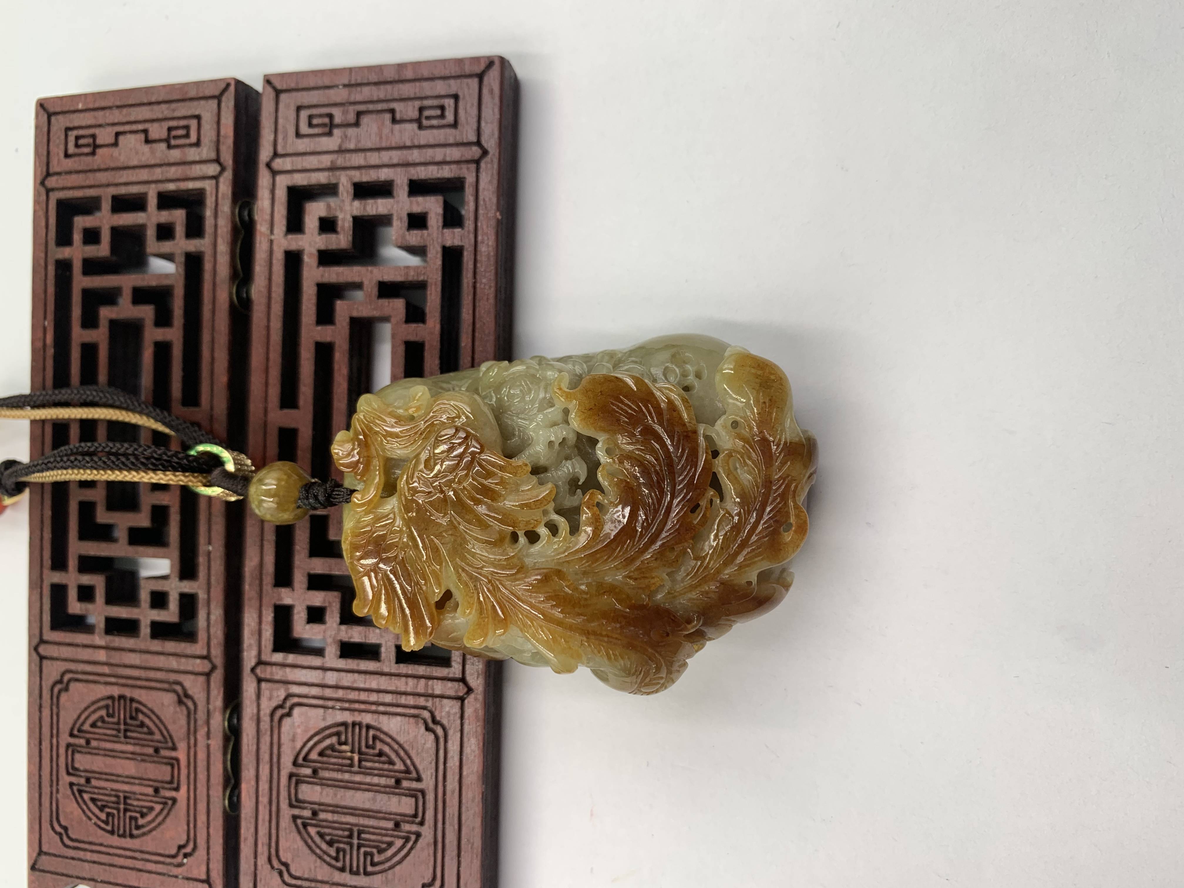 凤戏牡丹