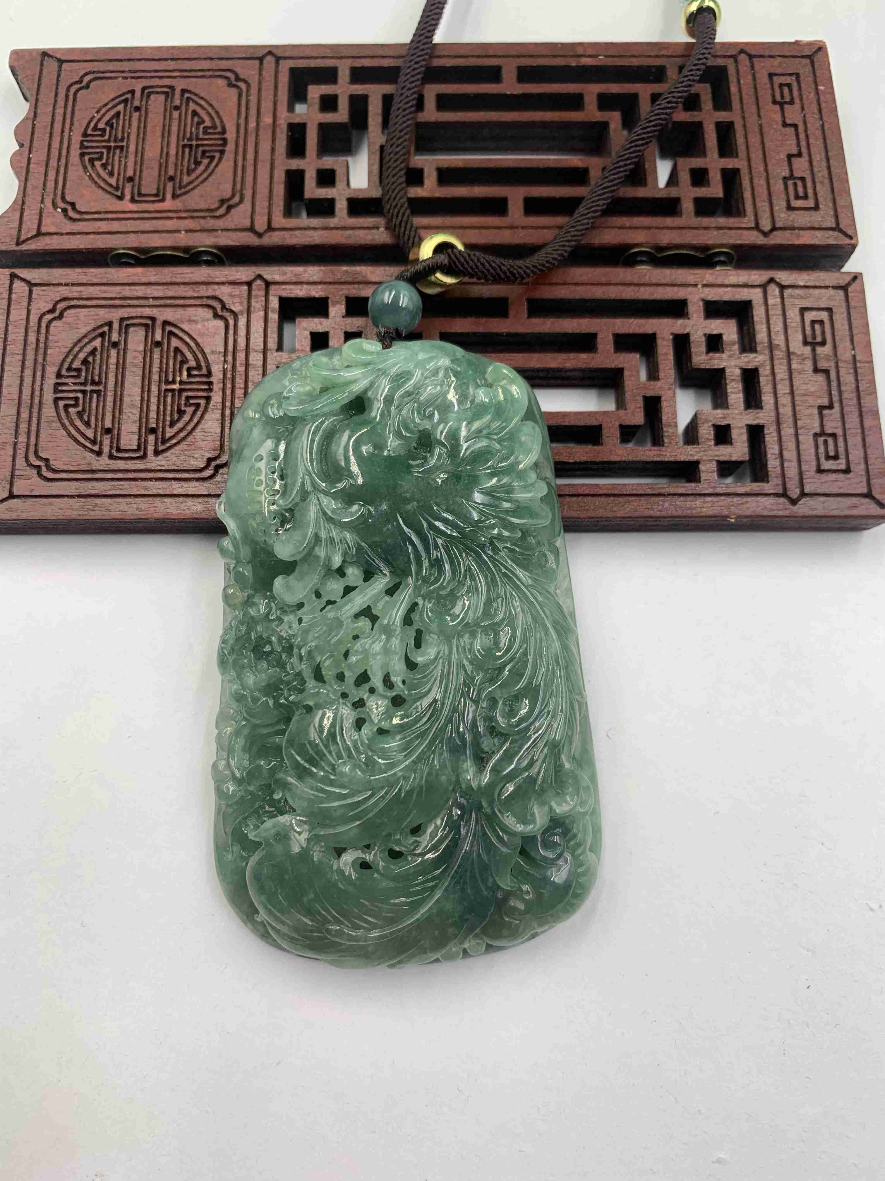 凤戏牡丹