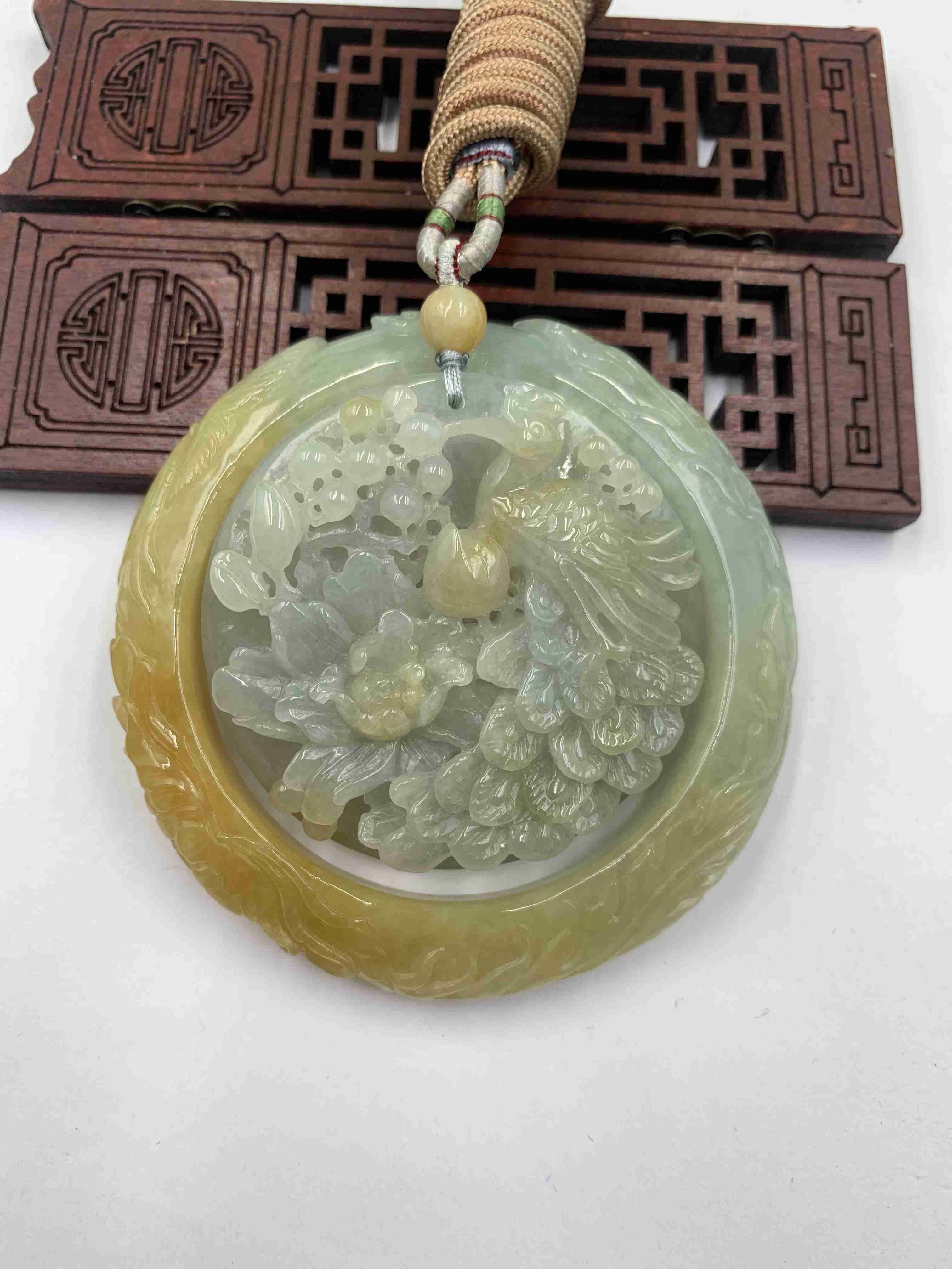 凤戏牡丹