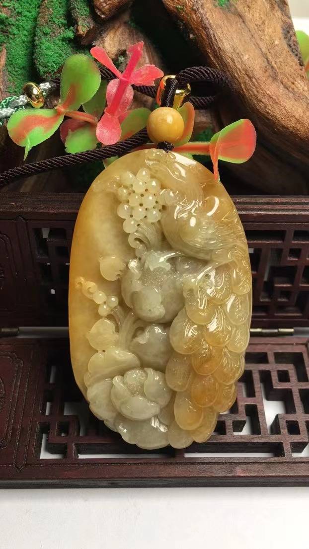 凤戏牡丹