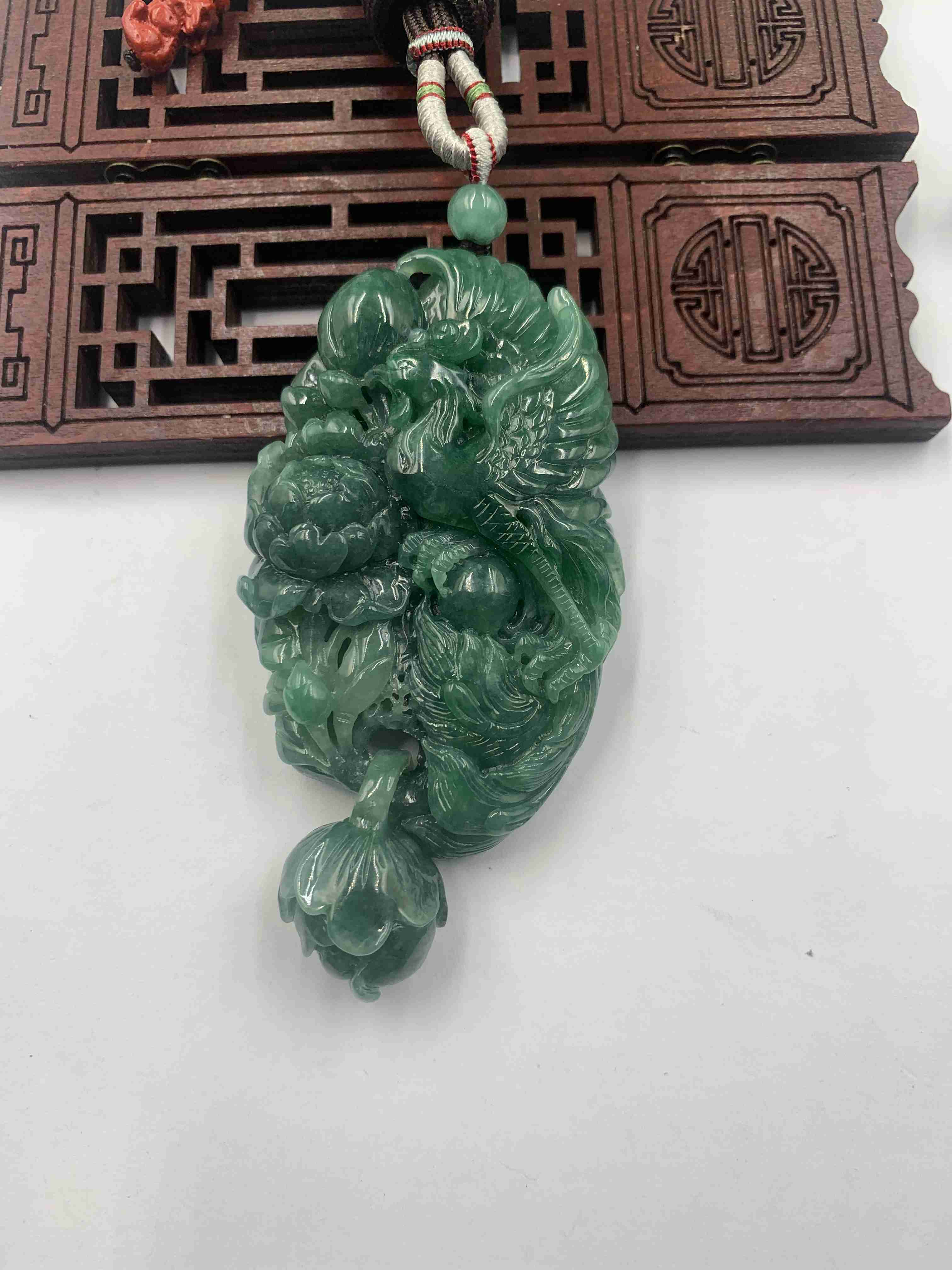 凤戏牡丹
