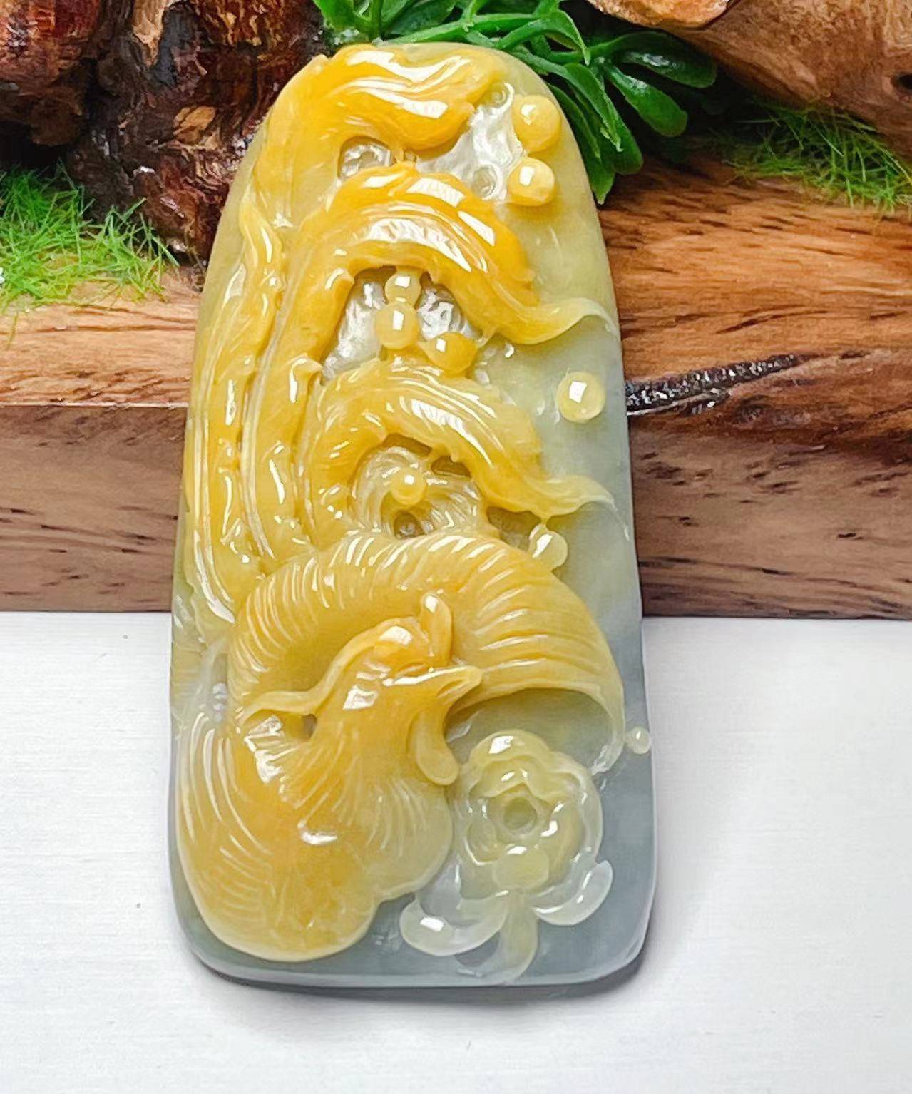凤穿牡丹