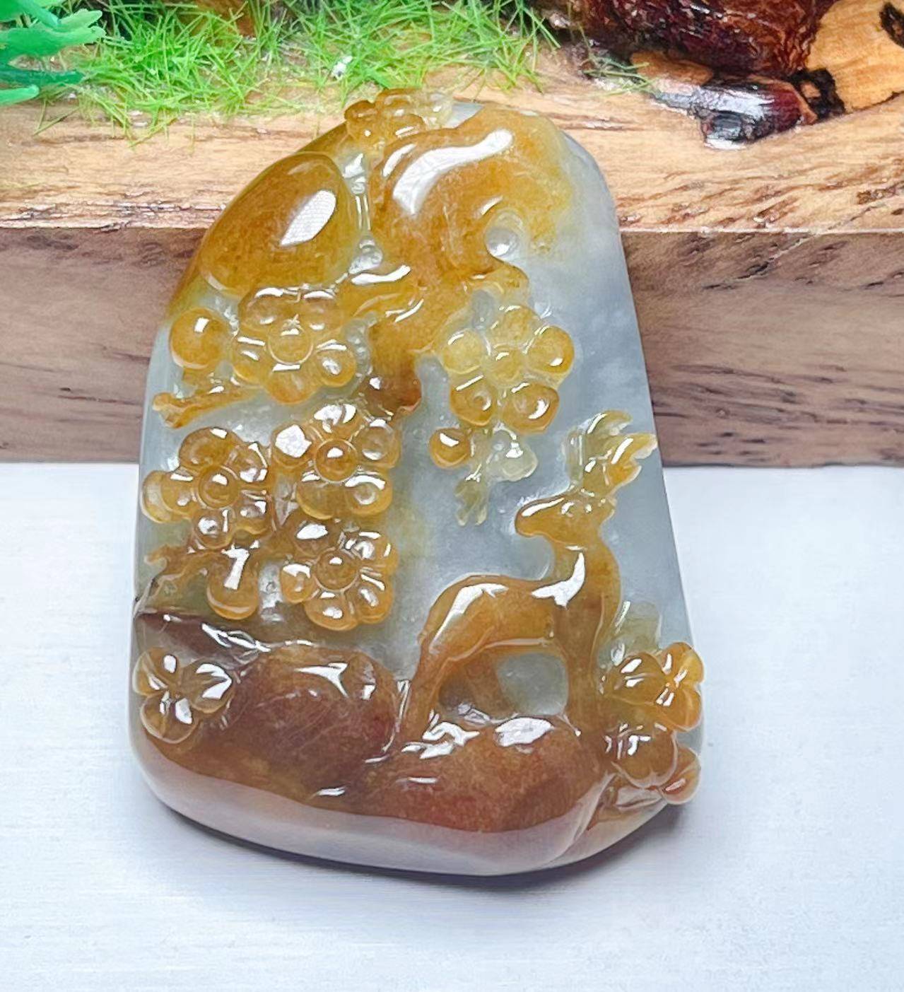 鹿梅同春