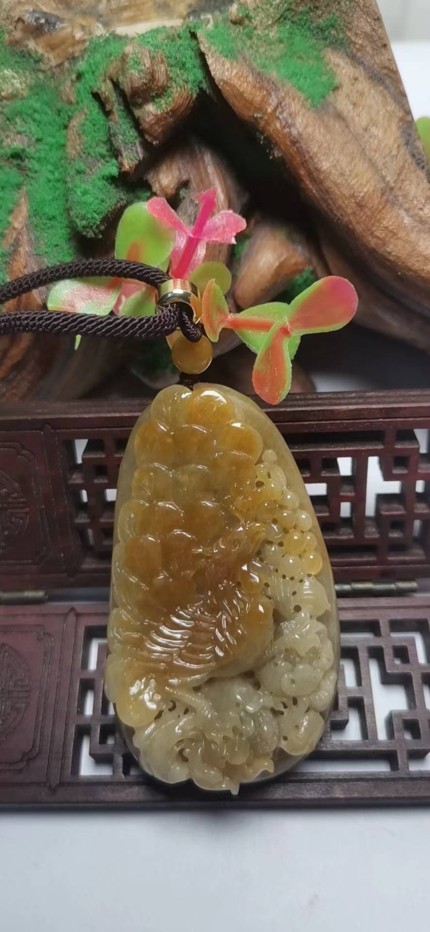 凤穿牡丹