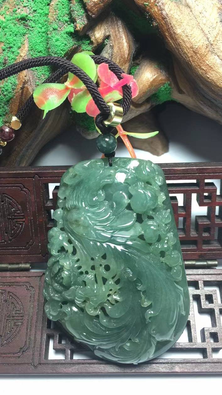 凤戏牡丹