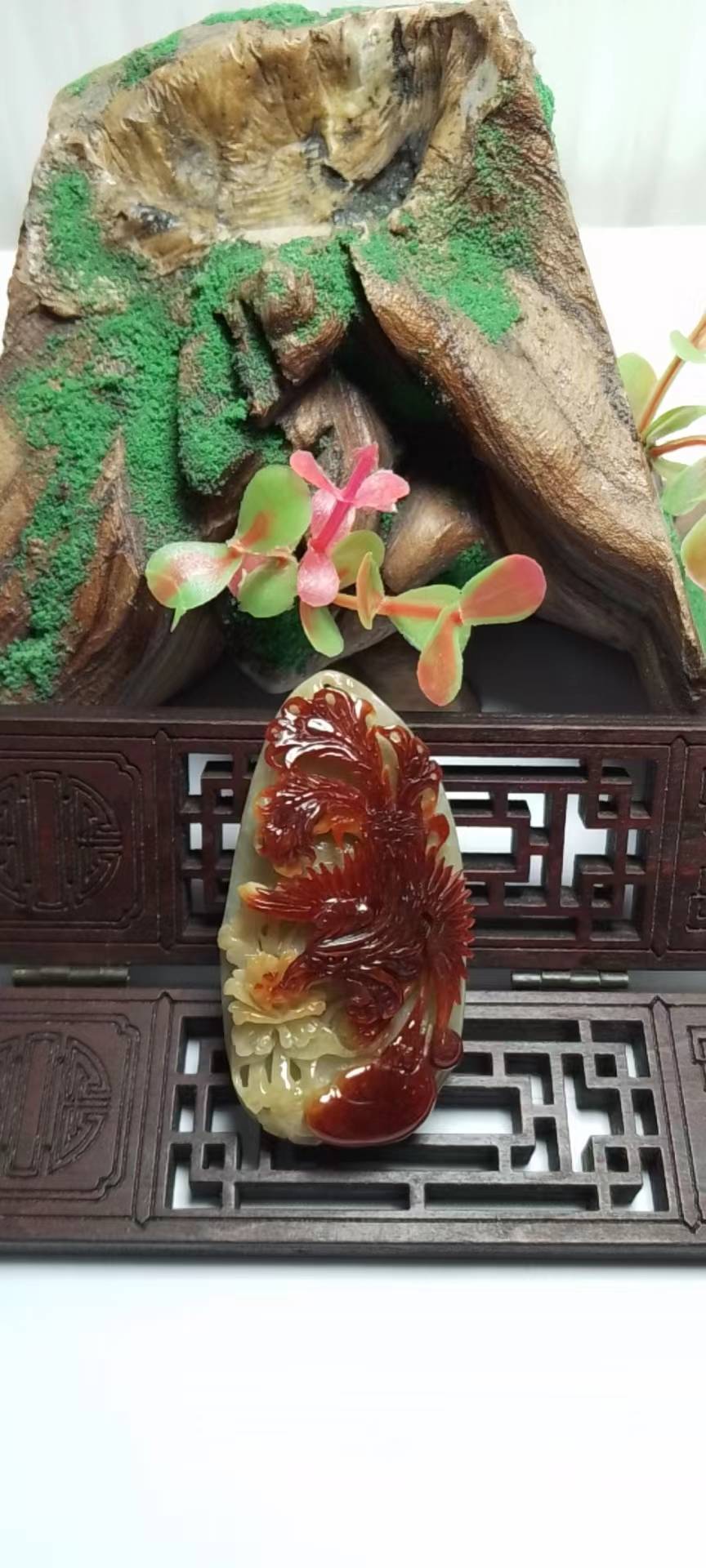 凤戏牡丹
