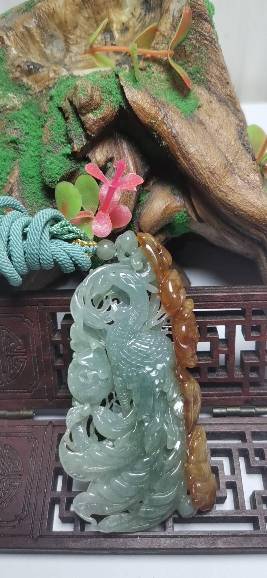凤穿牡丹