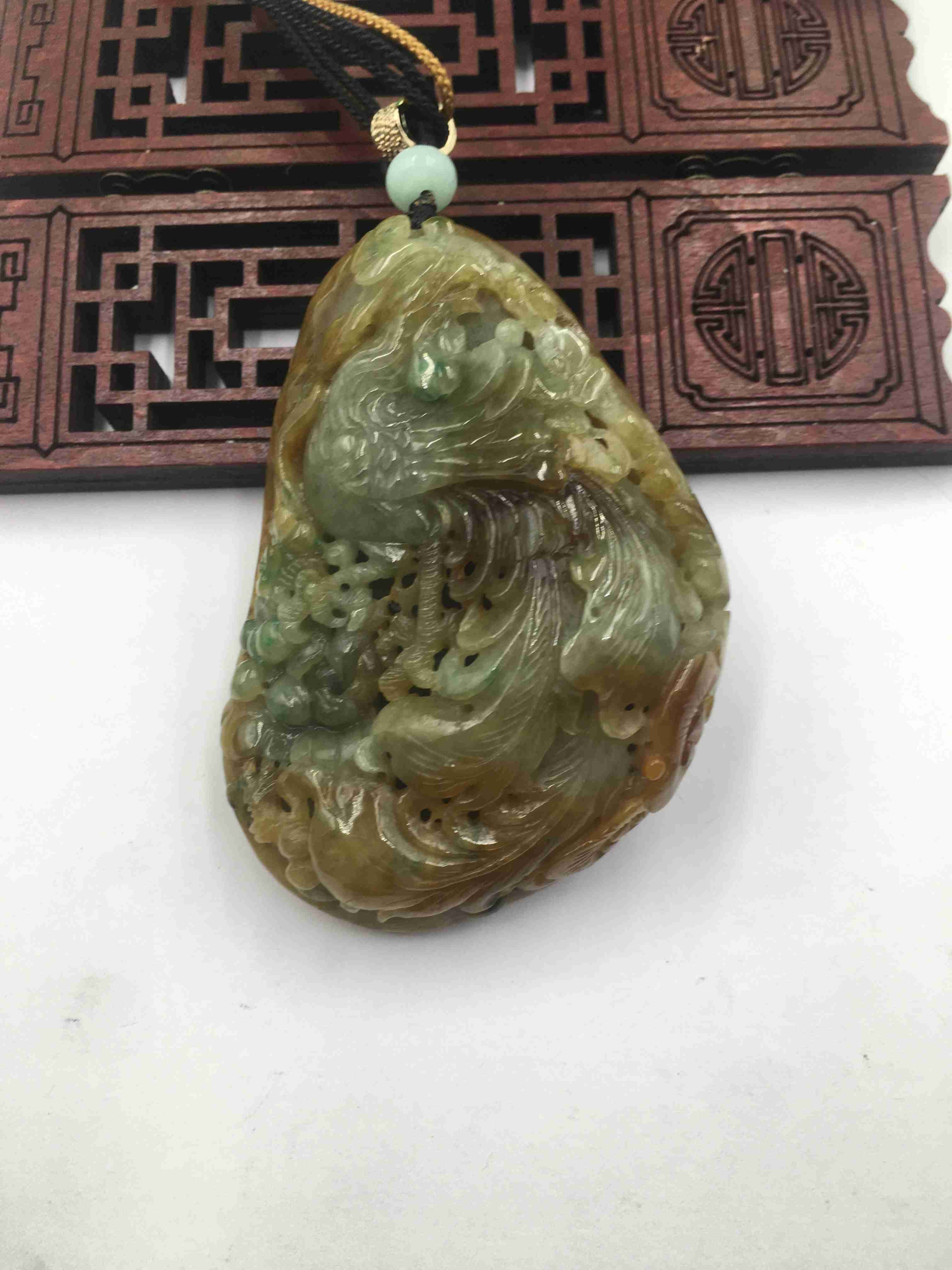 凤戏牡丹