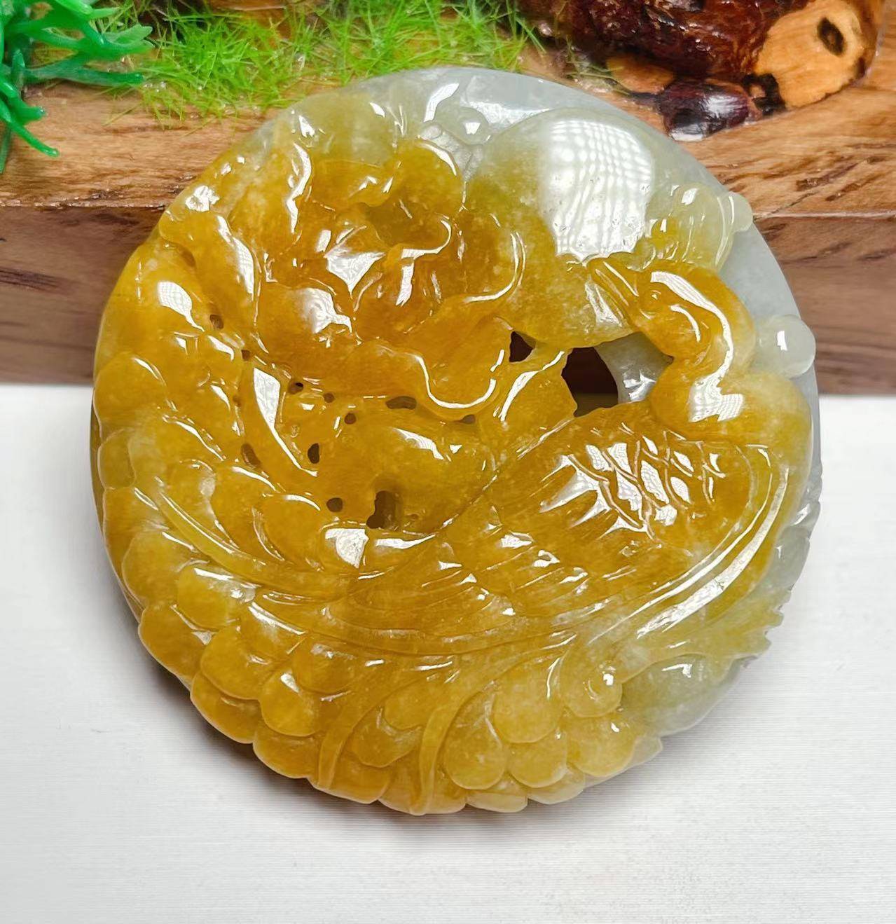 凤戏牡丹