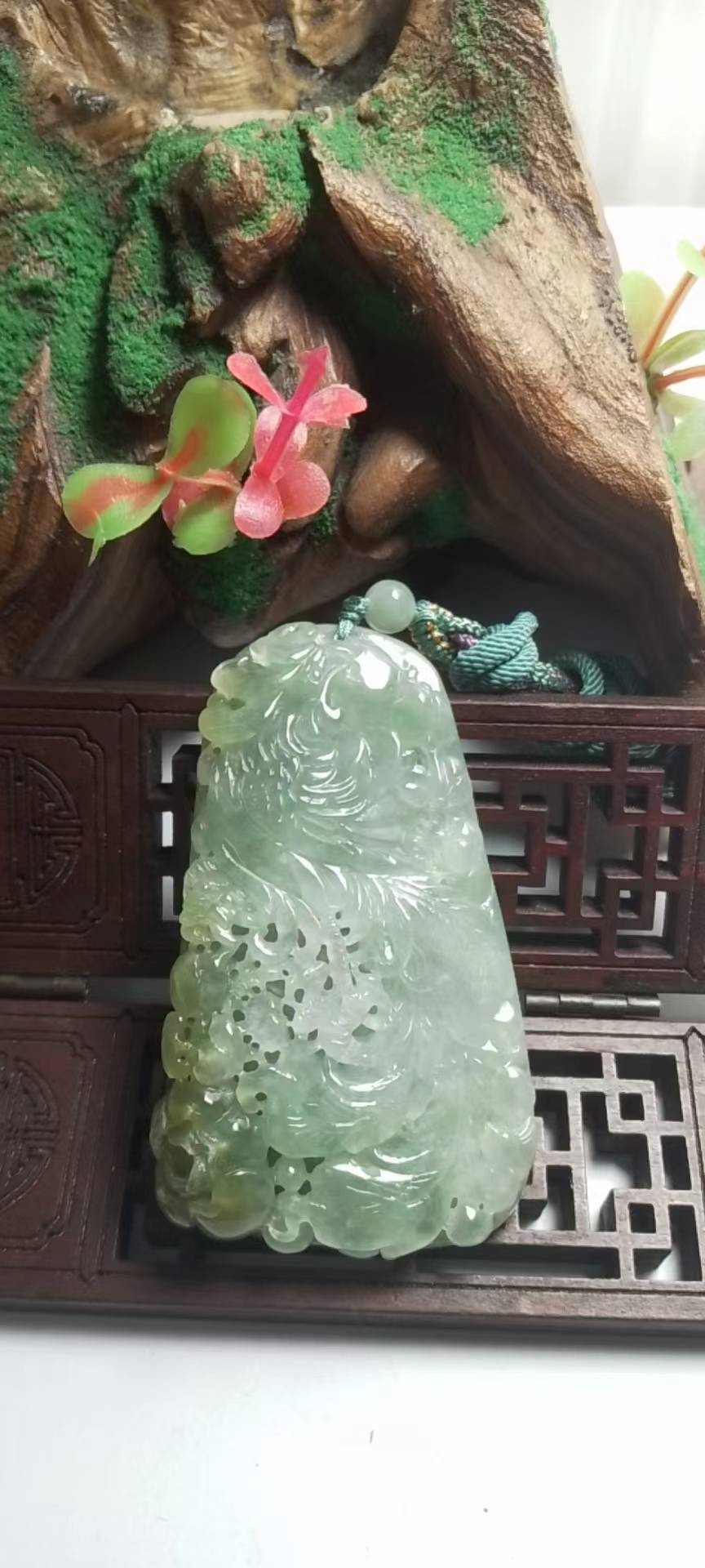凤戏牡丹