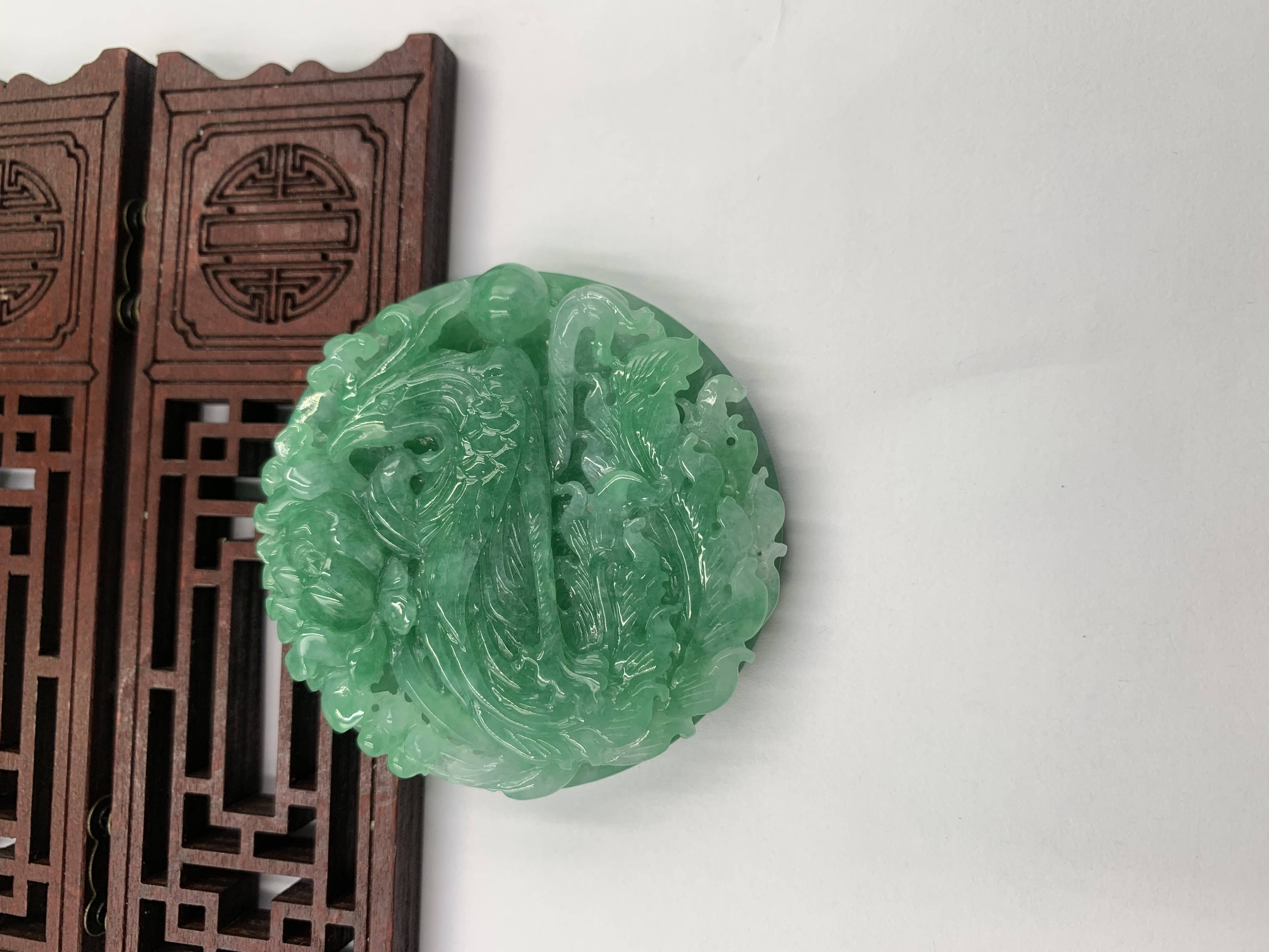 凤戏牡丹