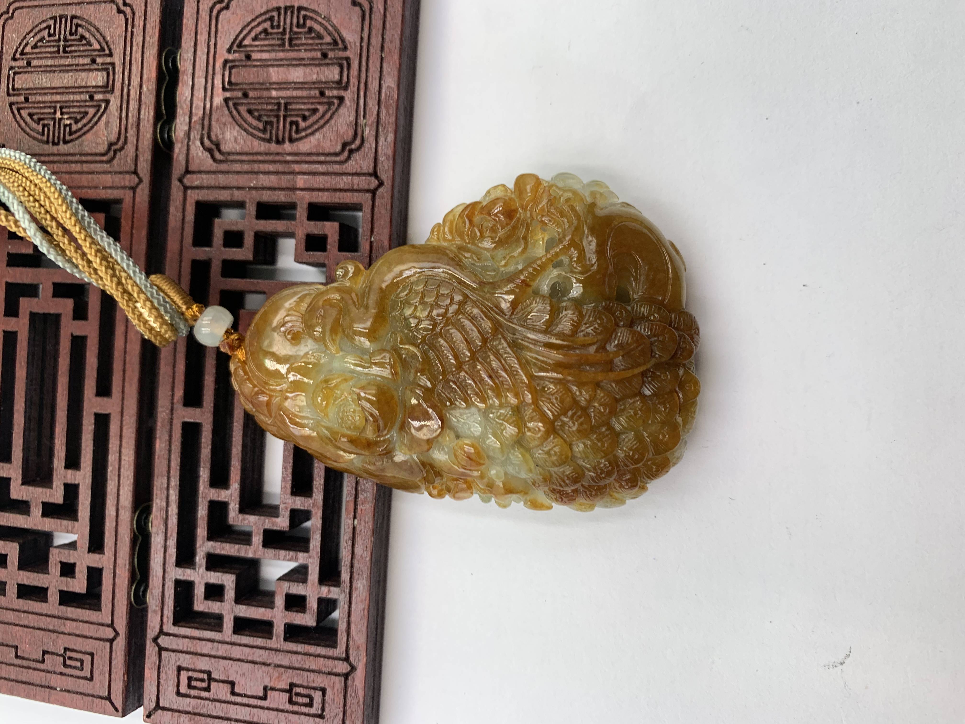 凤戏牡丹