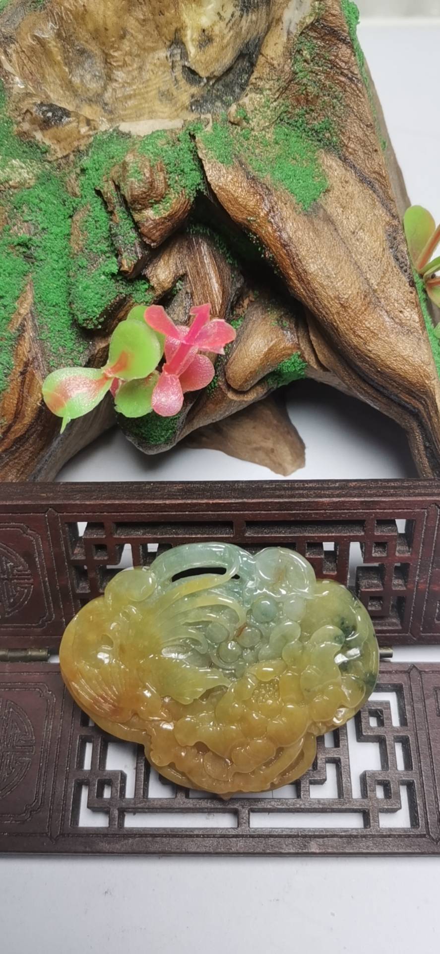 凤戏牡丹