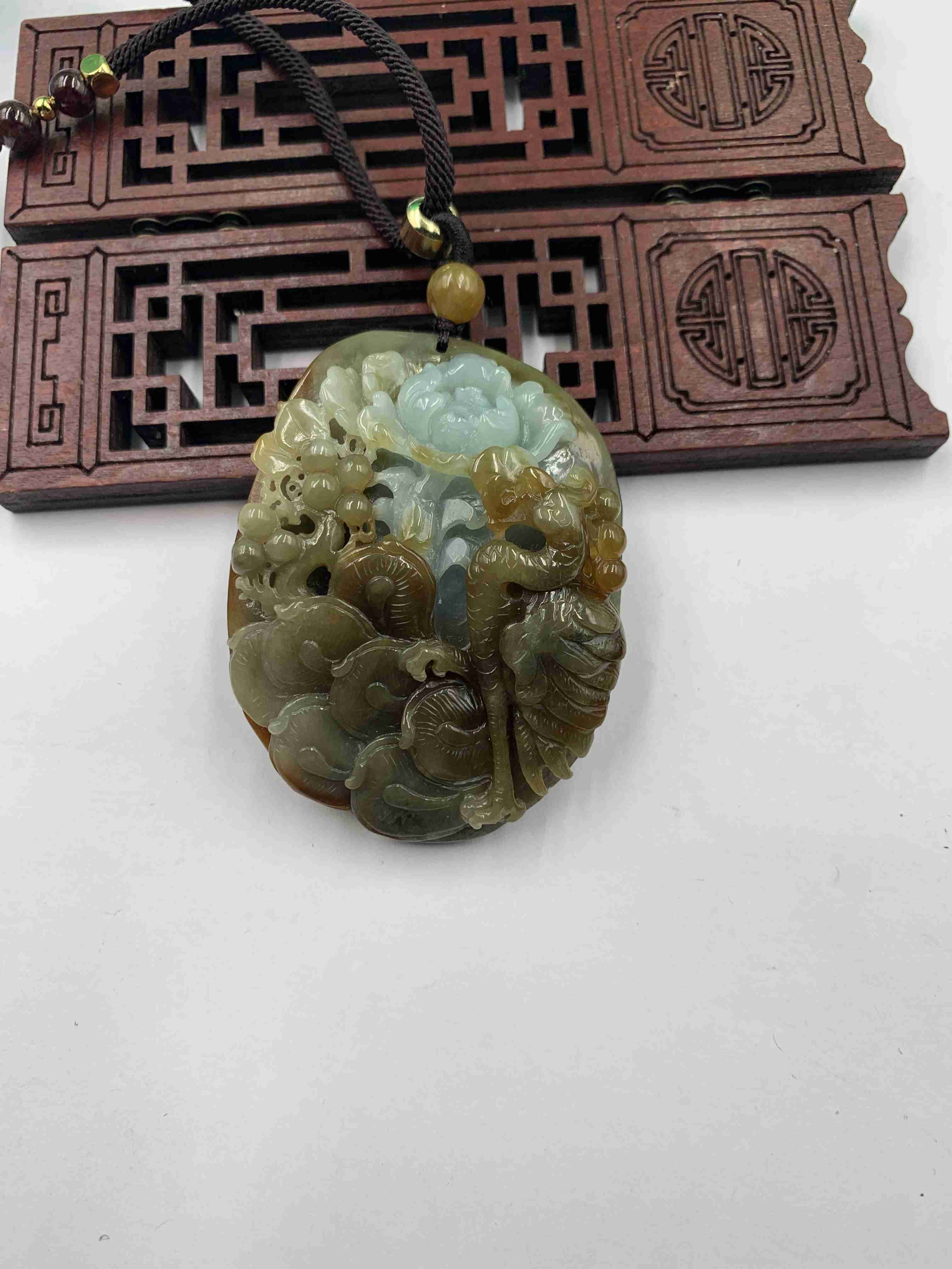凤戏牡丹