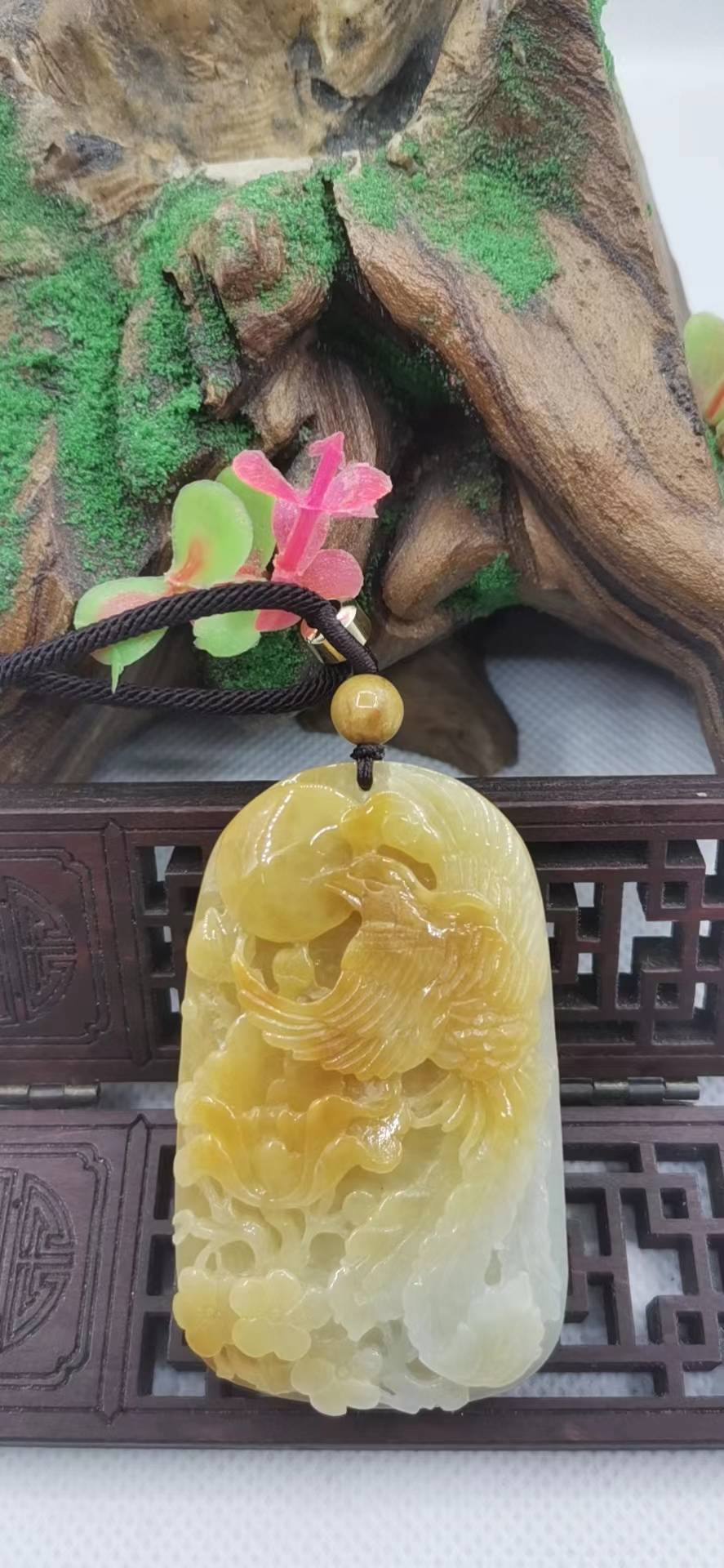 凤穿牡丹