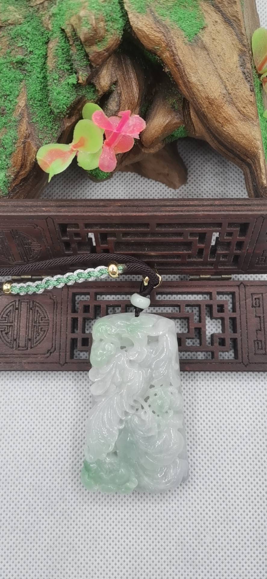 凤戏牡丹