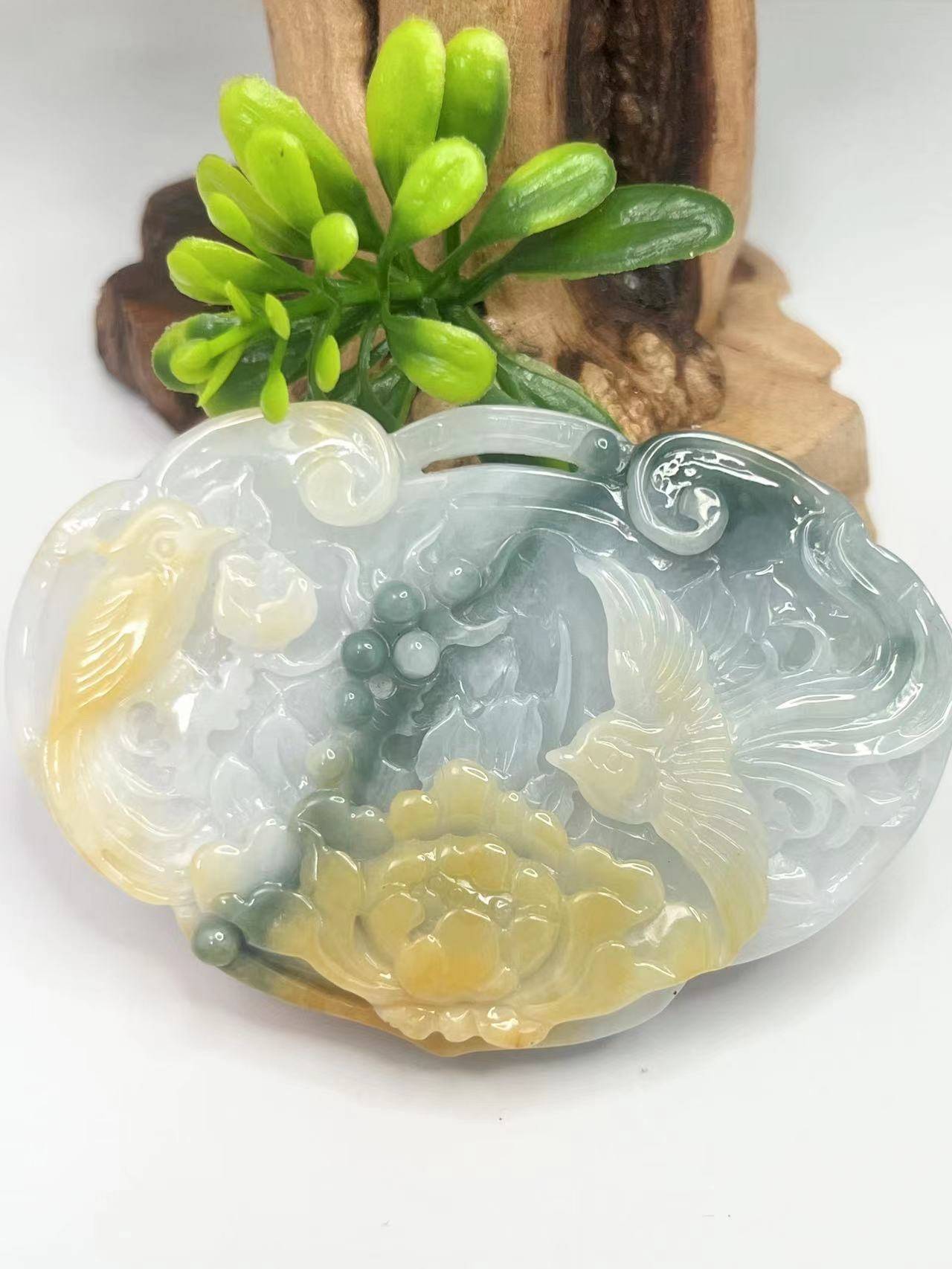 凤戏牡丹