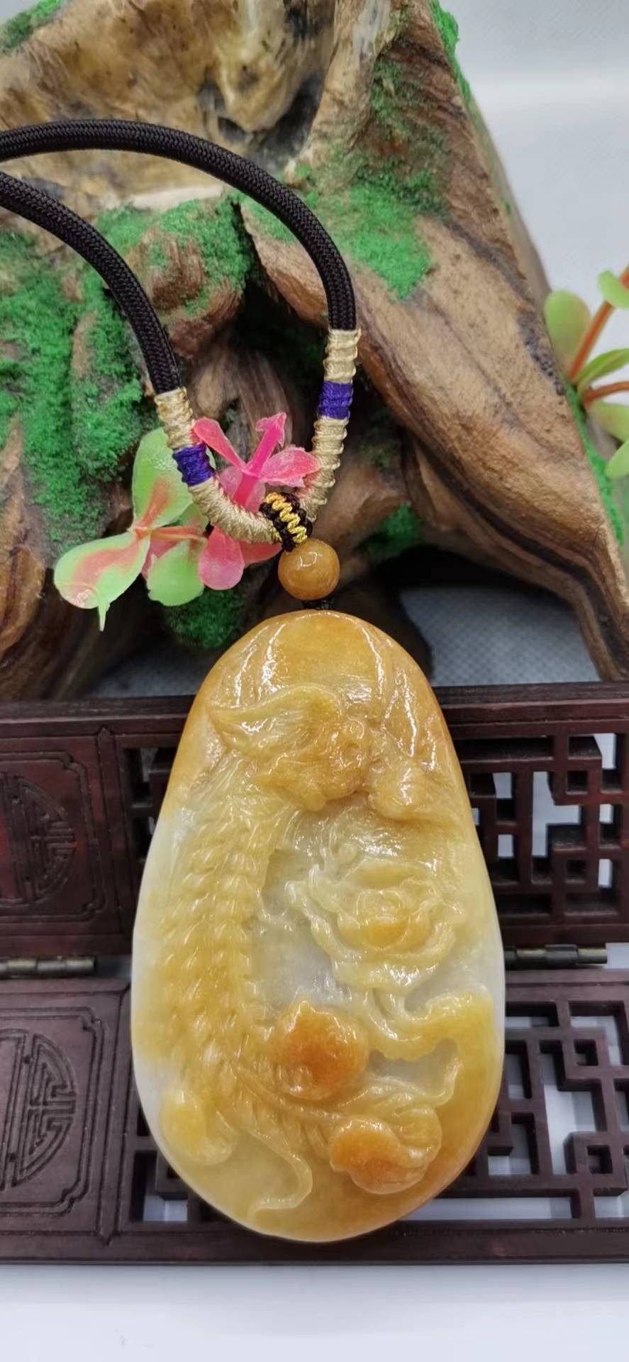 凤戏牡丹